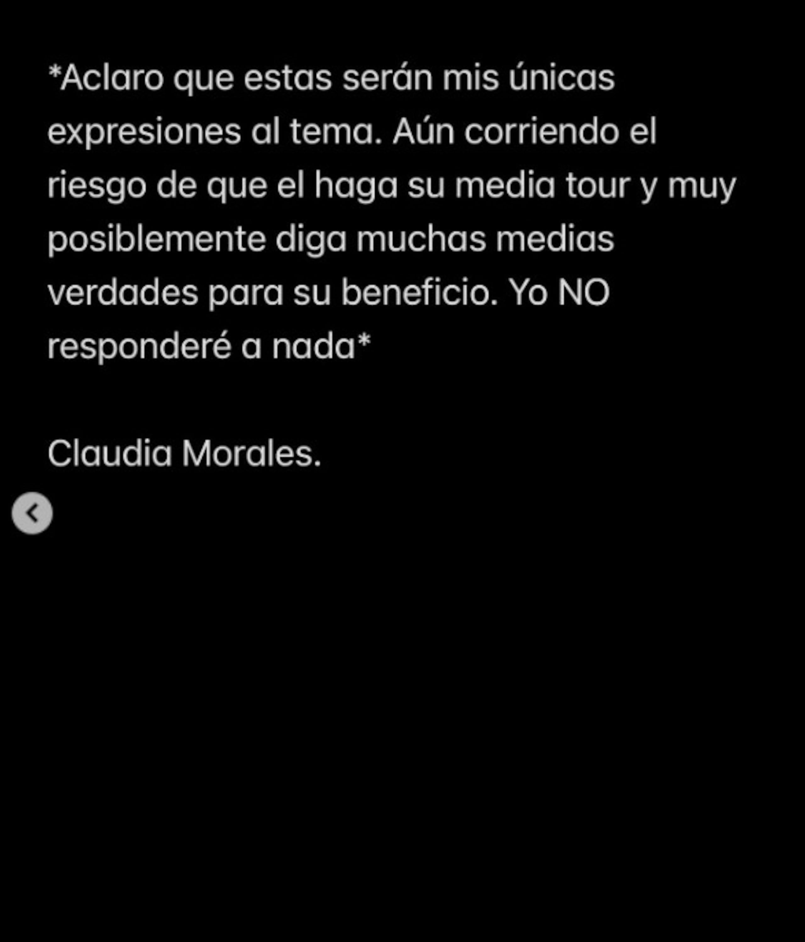 Publicaciones de la ex de Molusco en Instagram.