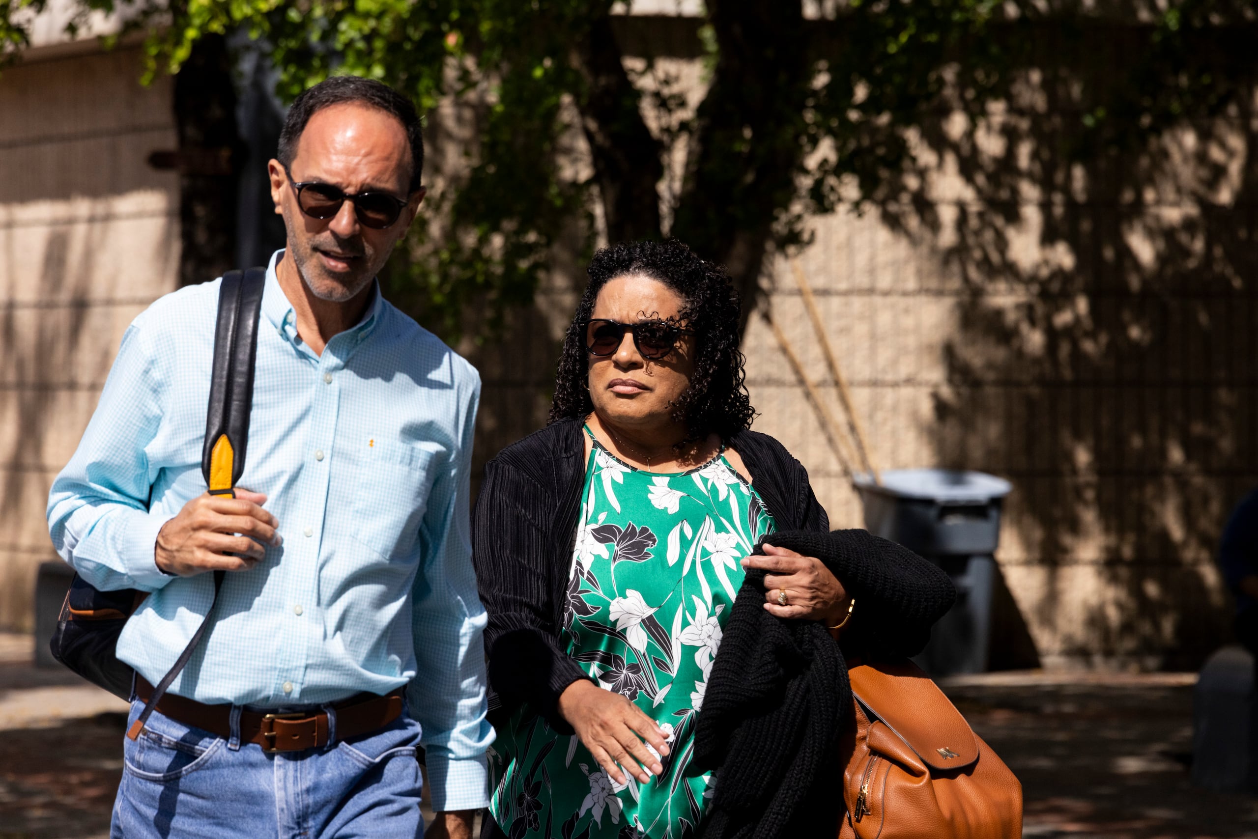 La exrepresentante María Milagros "Tata" Charbonier Laureano y su esposo Orlando Montes Rivera.