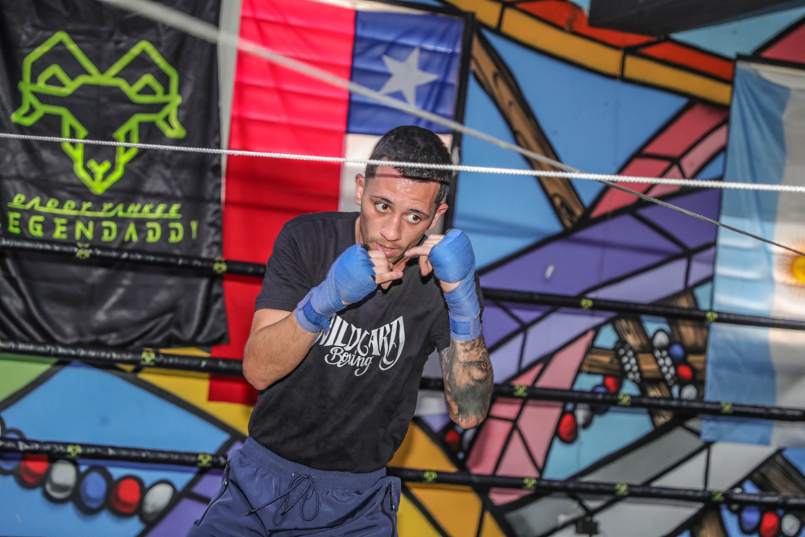 Bryan Chevalier se prepara para enfrentar a Ranfis Encarnación.