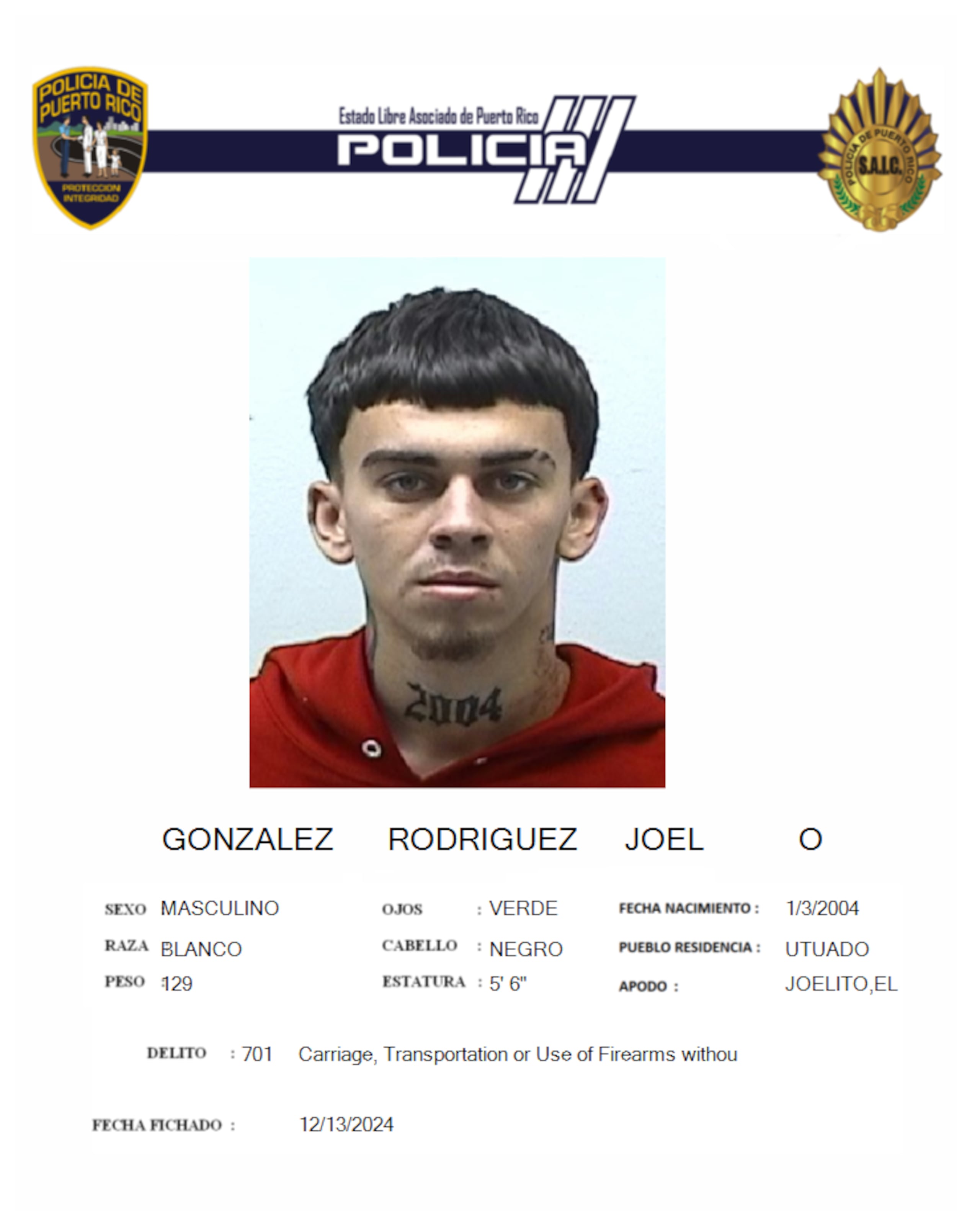 Joel Omar González Rodríguez