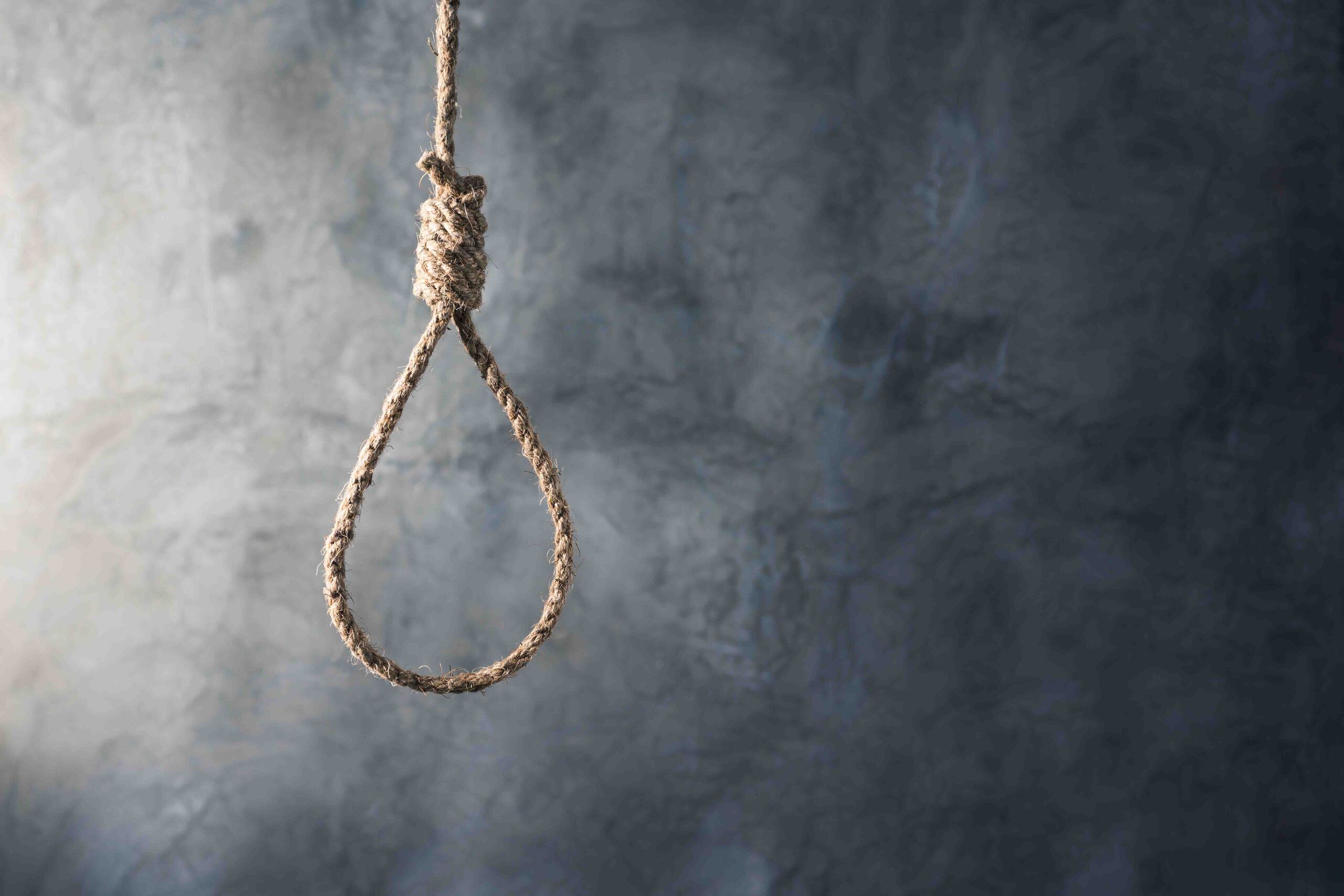 Soga anudada a manera de horca. (Shutterstock)