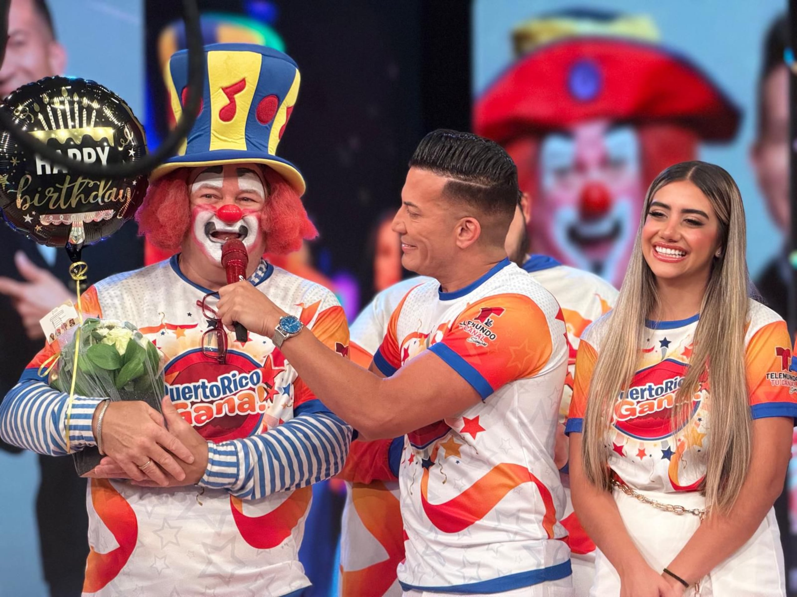 El "Payaso Tatín" se dio a conocer en la televisión para la época del 1980.