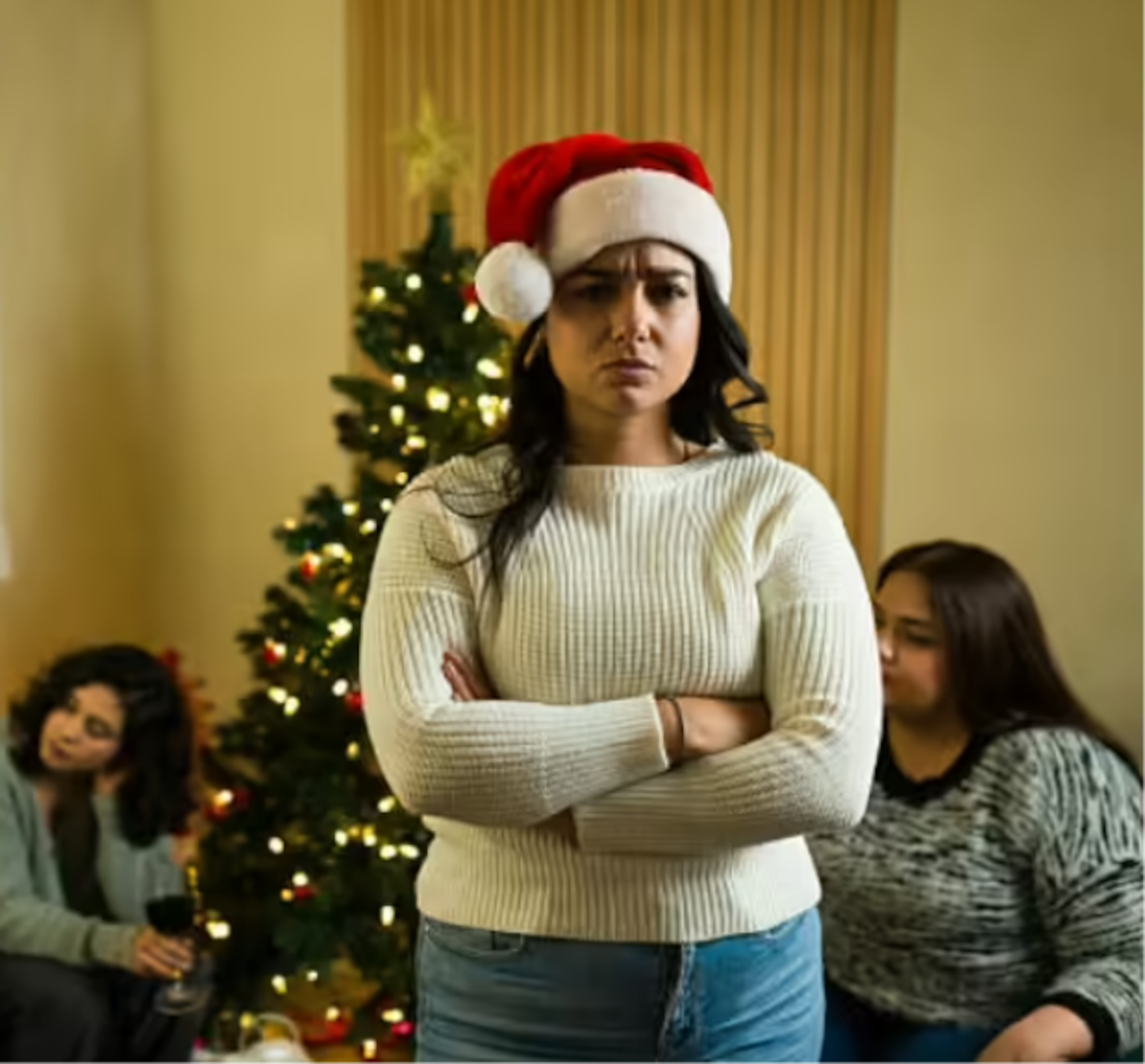 Hay personas que no disfrutan de la Navidad.