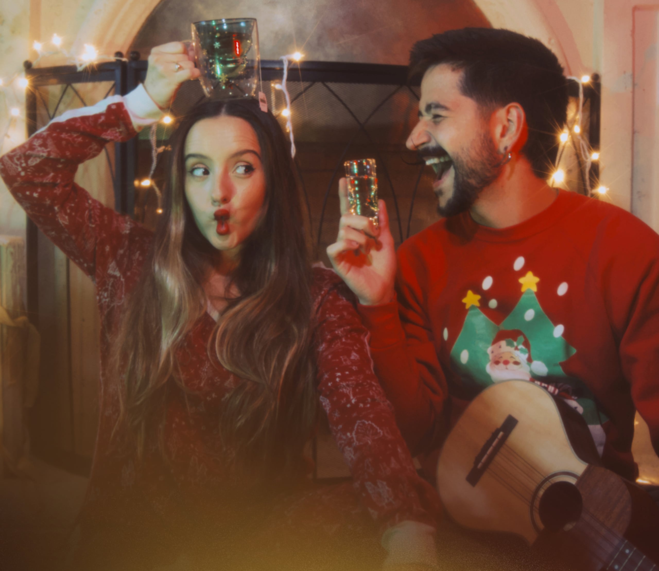 Camilo y Evaluna se mostraron entusiasmado de poder unir sus voces con motivo de Navidad.