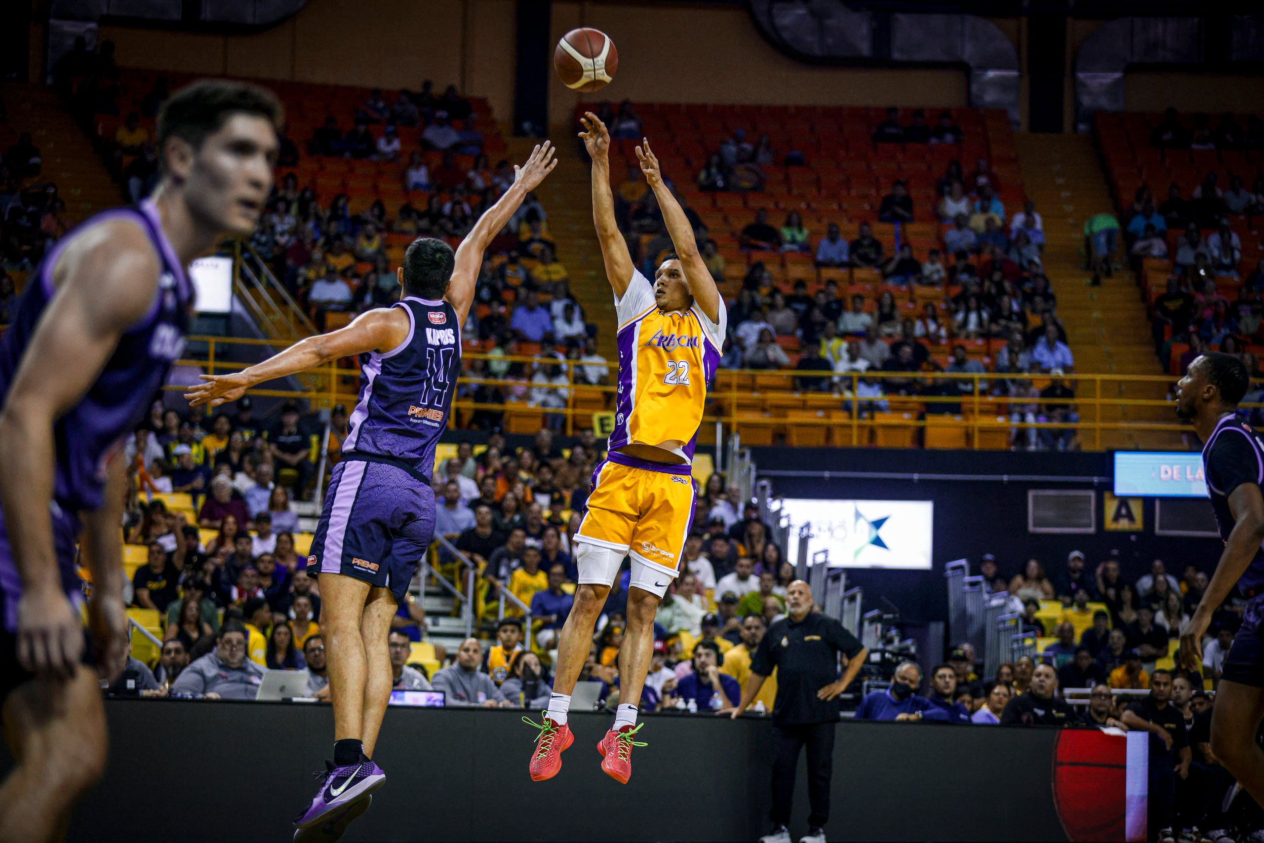 Ramses Meléndez, novato de los Capitanes de Arecibo.