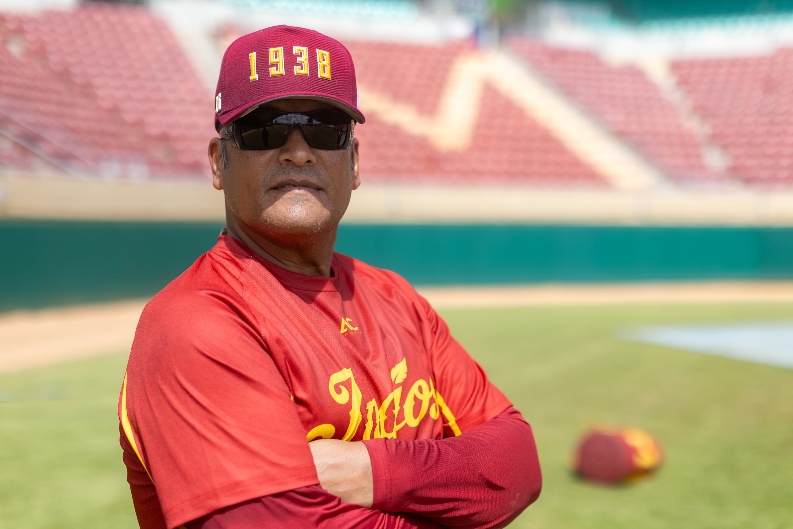 Wilfredo "Coco" Cordero, dirigente de los Indios de Mayaguez en la pelota invernal.