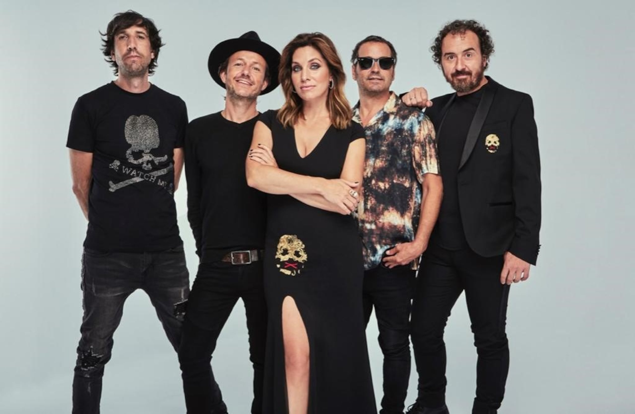 En el centro, Leire Martínez, vocalista de La Oreja de Van Gogh, banda que cuenta con más de 20 años de trayectoria y desde sus inicios, Puerto Rico ha estado entre sus plazas principales.
