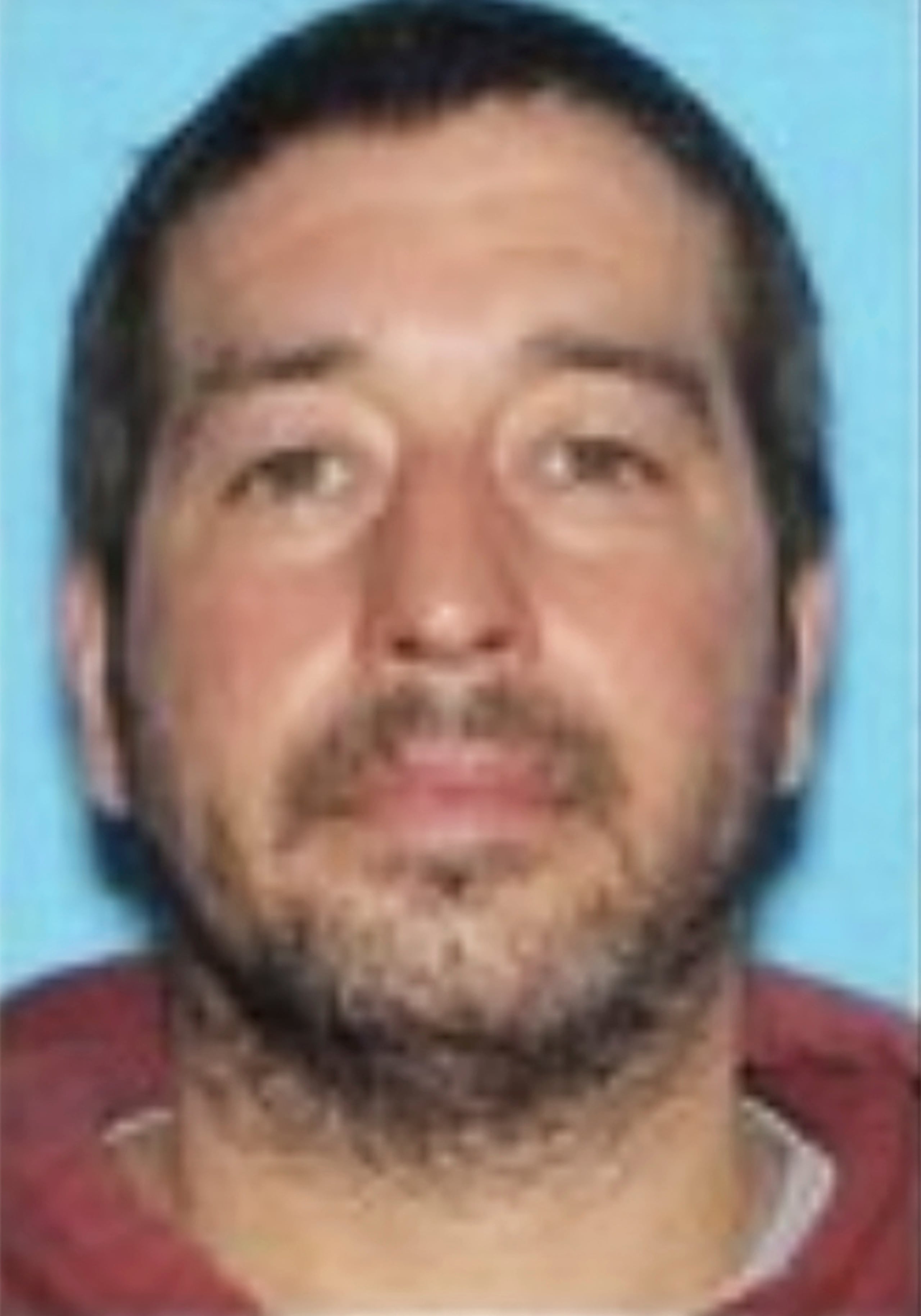 This photo released by the Lewiston Maine Police Department shows Robert Card, who police have identified as a person of interest in connection to mass shootings in Lewiston, Maine, on Wednesday, Oct. 25, 2023. ( Lewiston Maine Police Department via AP)
