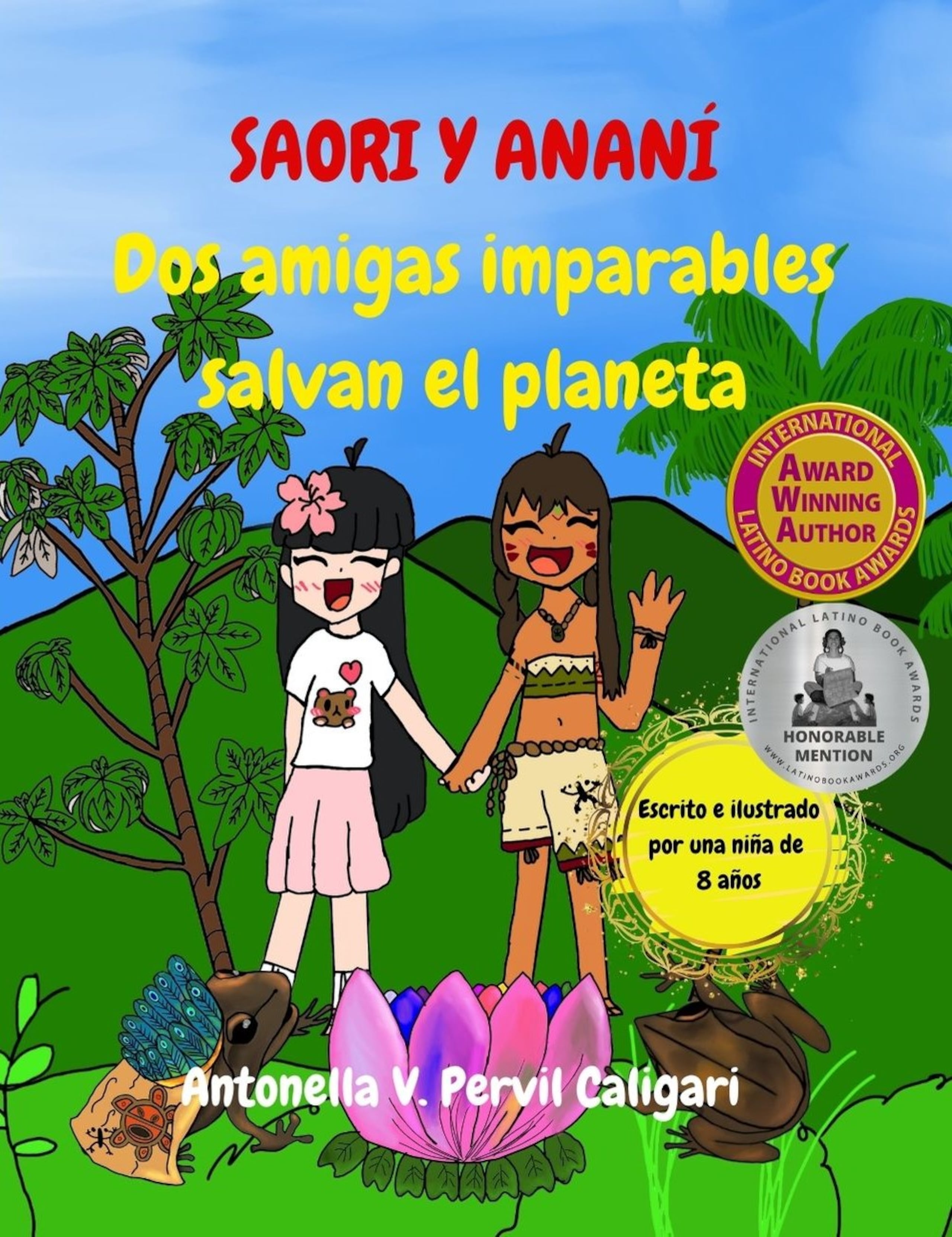 El objetivo de Antonella es motivar a otros niños a tomar acción para proteger el planeta.