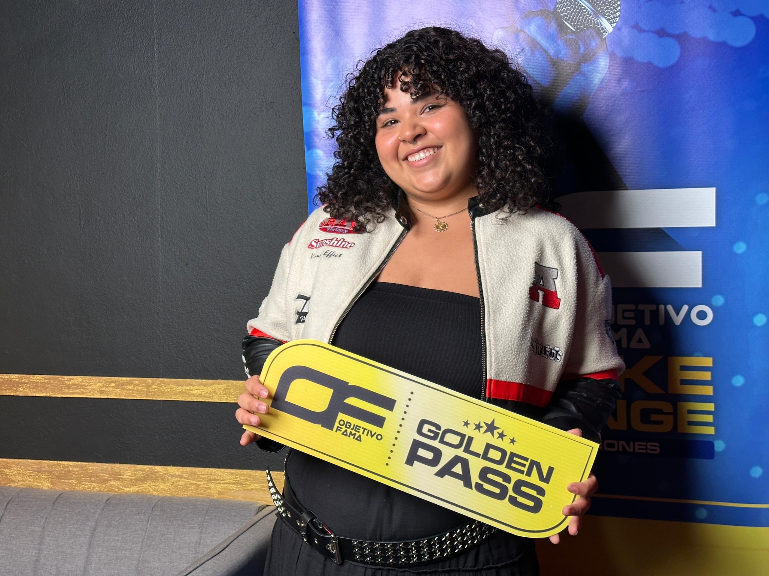 Saleymarie Peña Seda logró que su tenacidad le consiguiera su pase para una audición rápida.