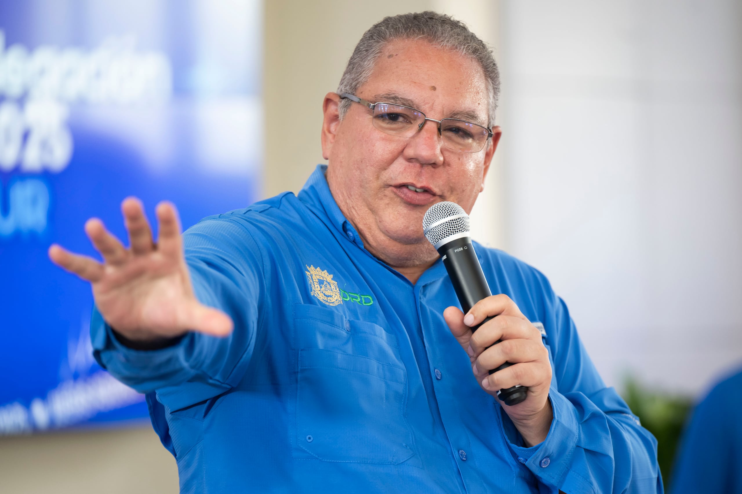 El secretario del DRD, Héctor Vázquez Muñiz.