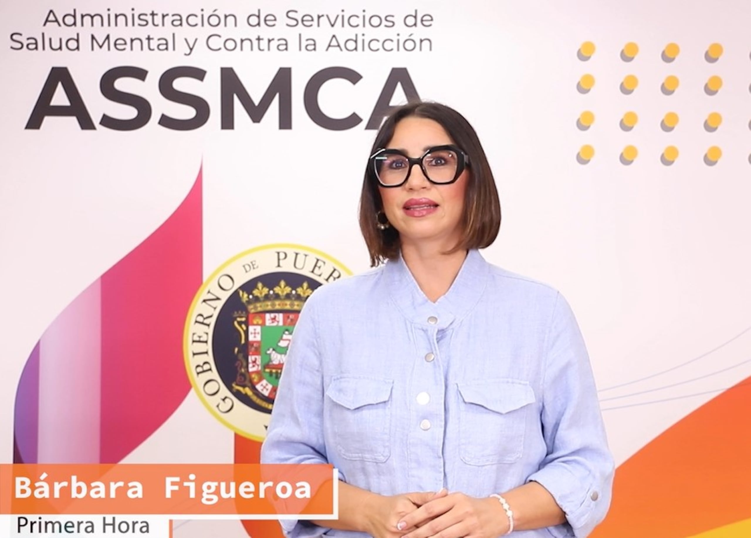 ASSMCA ANUNCIA JUNTE CON PERIODISTAS PARA EDUCAR SOBRE EL FENTANILO ILÍCITO Y LA IMPORTANCIA DEL USO DE ESTRATEGIAS DE REDUCCIÓN DE DAÑOS. EN LA FOTO, LA PERIODISTA BARBARA J. FIGUEROA ROSA.