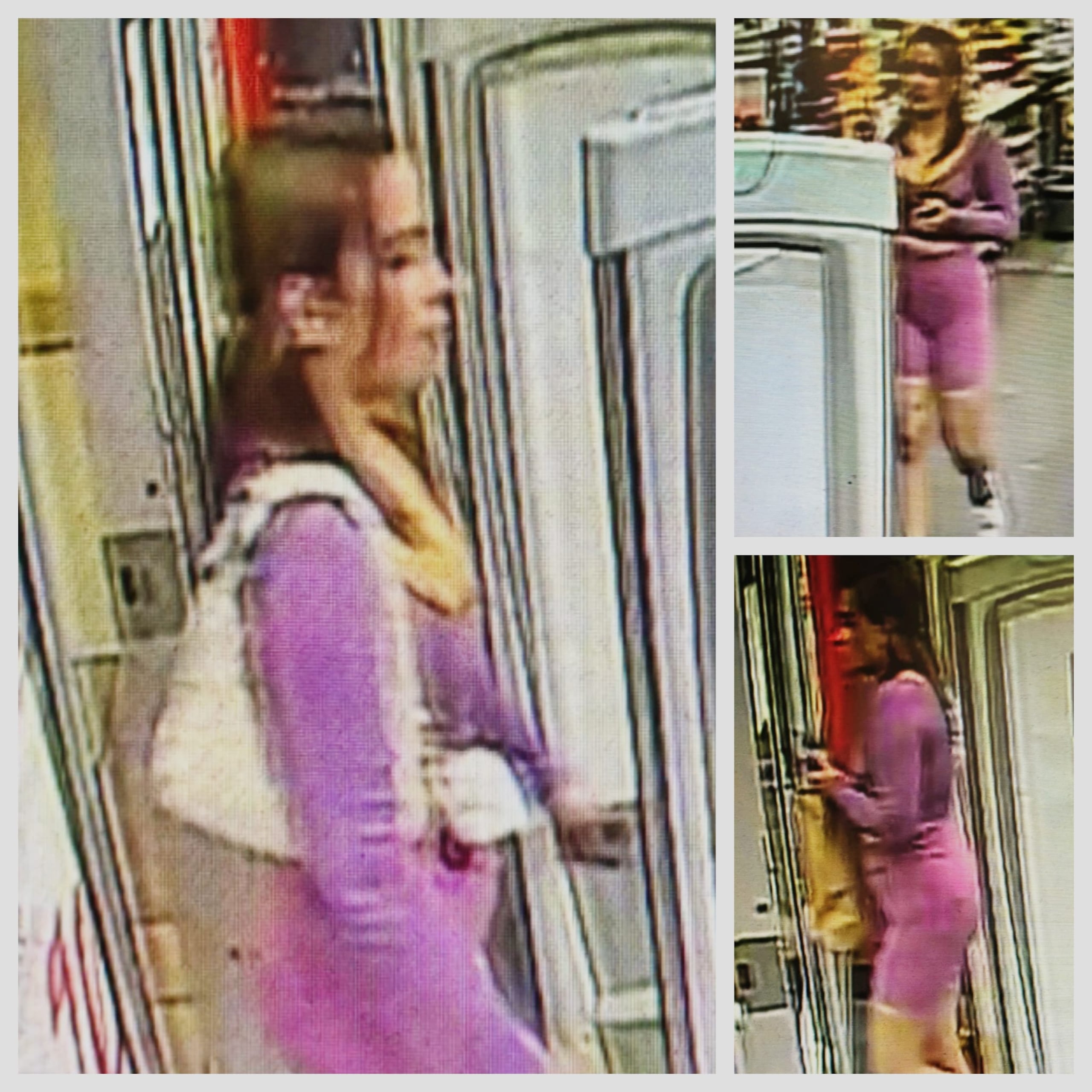 La Policía busca a esta mujer sospechosa del robo de un "wallet" en el gimnasio “Crunch Fitness”, que esta ubicado en el centro comercial Plaza del Caribe, en Ponce.