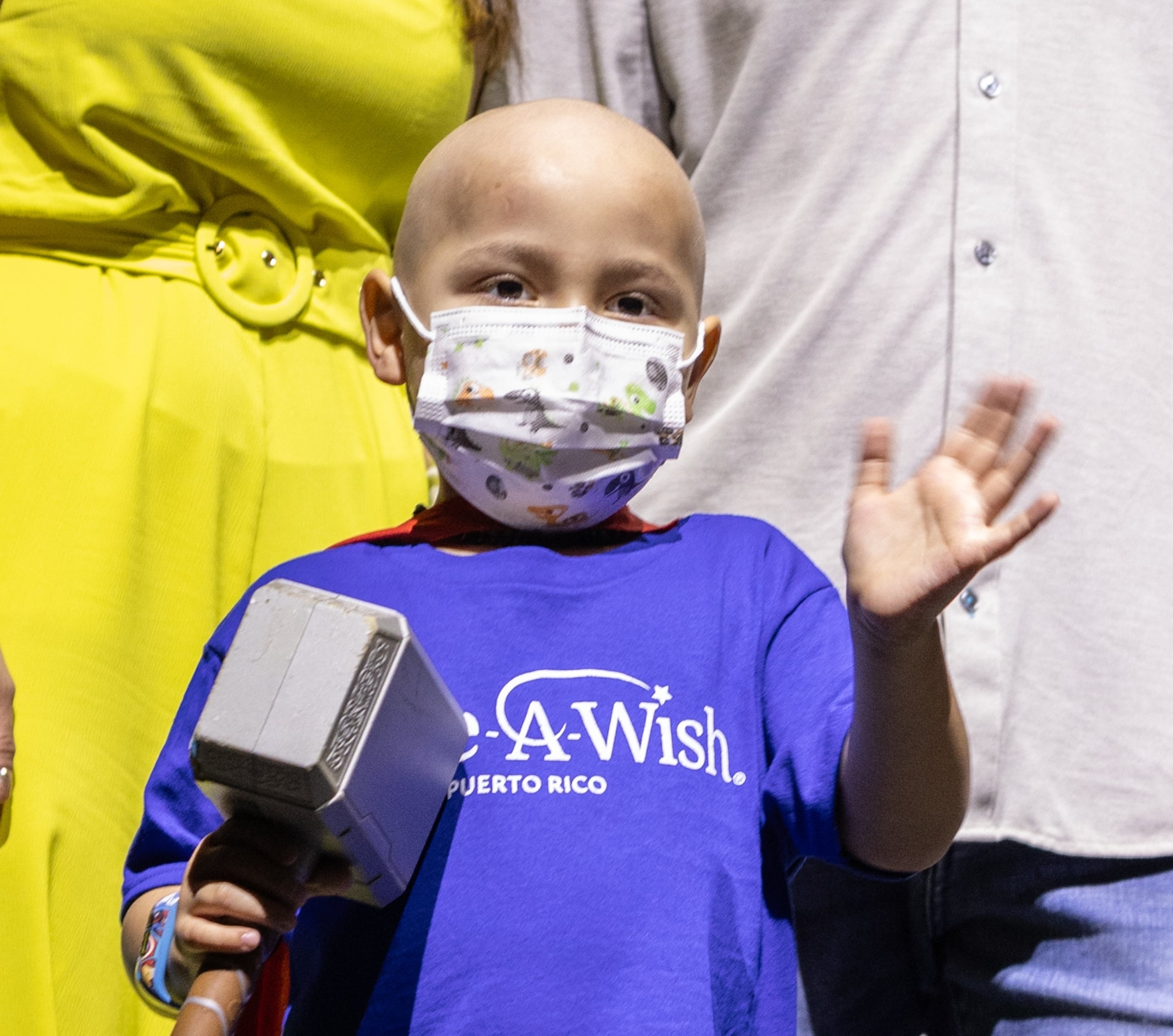 Mateo Emiliano Morán Márquez es paciente de leucemia.