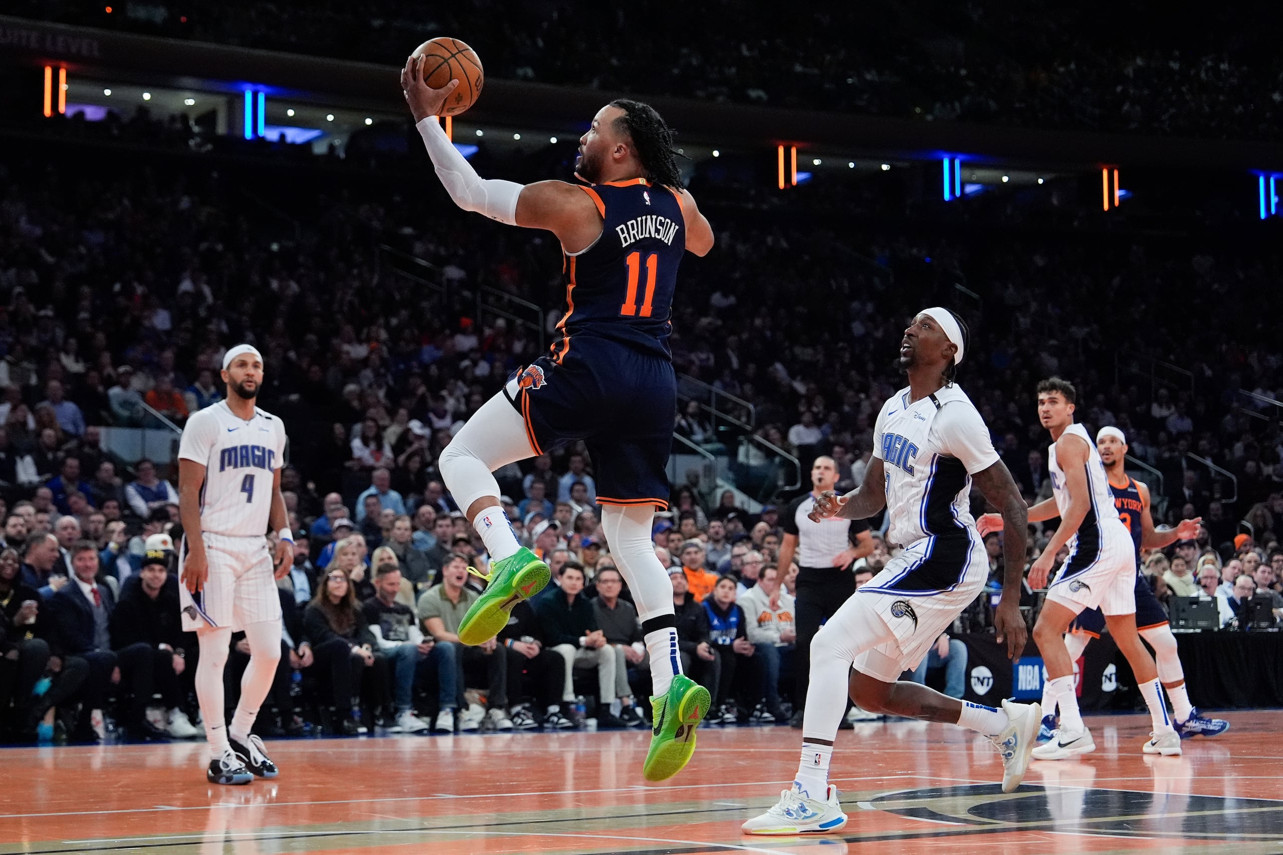 Jalen Brunson y los Knicks están en una buena posición de confirmar su pase a los playoffs.