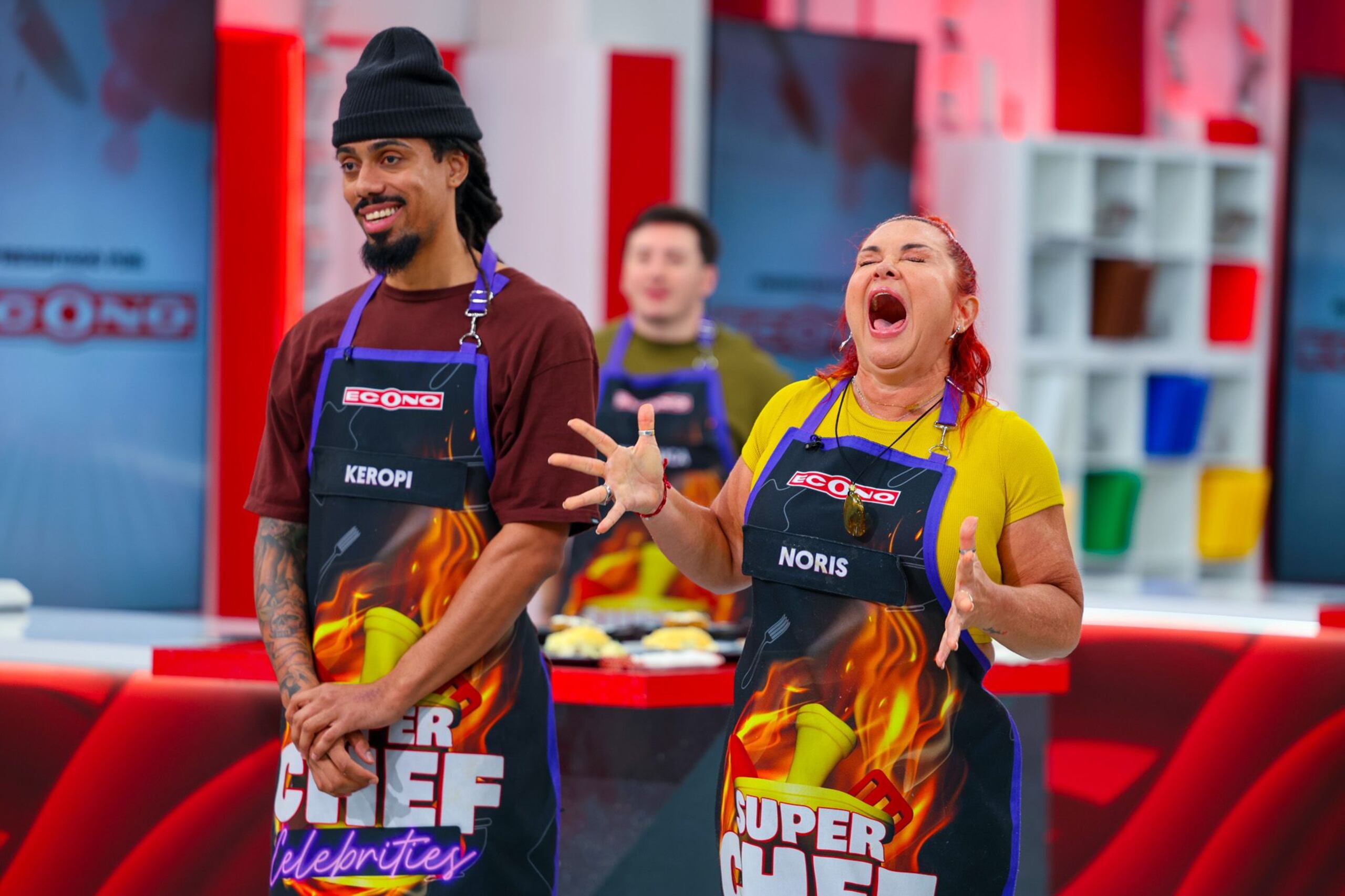 La comediante Noris Joffree salió ilesa de la "Línea de Fuego".