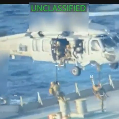 FOTOS: Así fue la incautación del petrolero frente a Venezuela