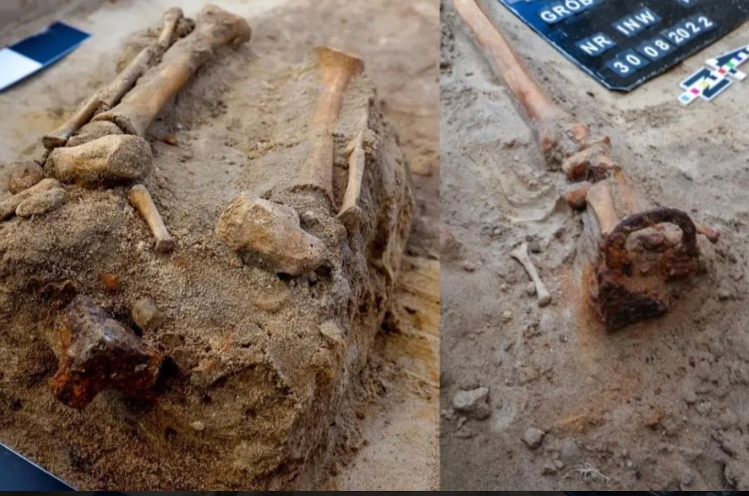 Los restos encontrados datan del siglo 17.