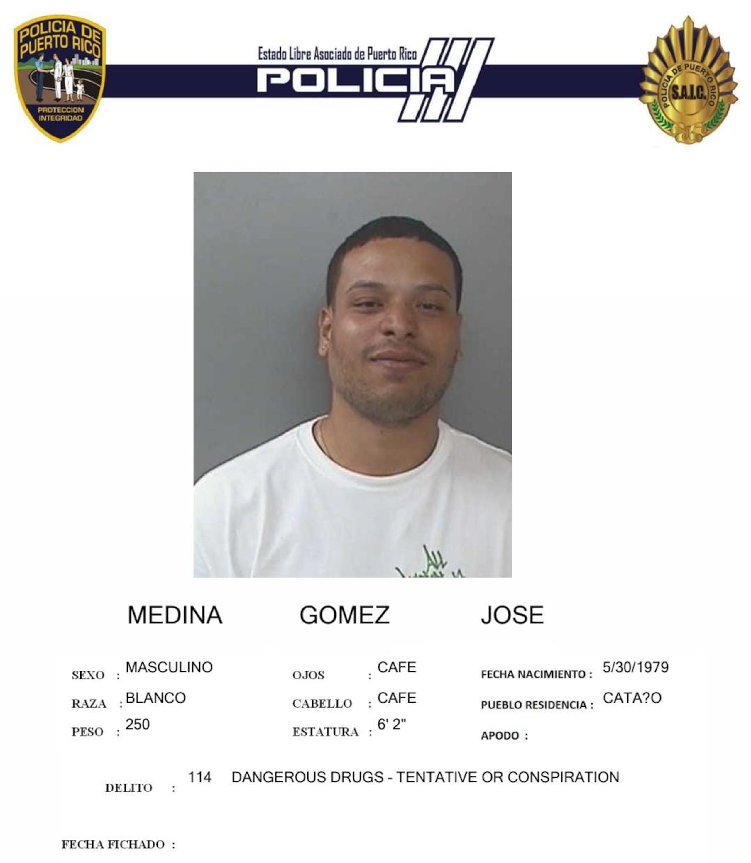 El comerciante José Medina Gómez, de 44 años, fue asesinado a balazos, cuando llegaba a su negocio en la avenida Manuel Fernández Juncos, en Santurce.