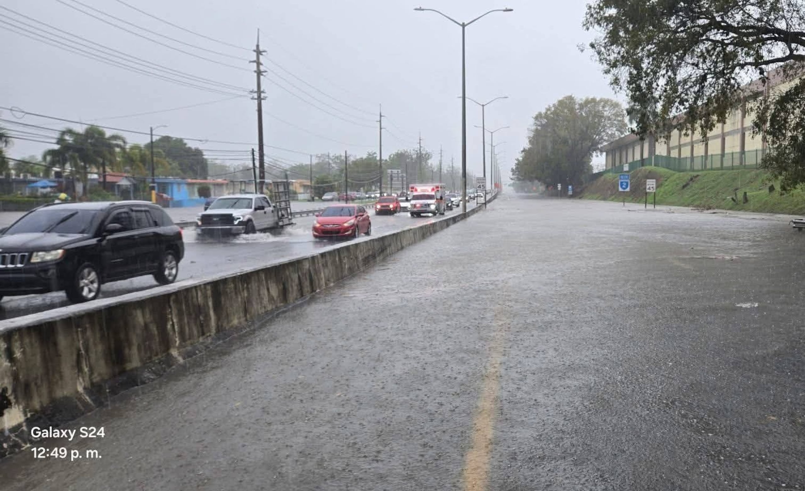 Se alertó de la posibilidad de inundaciones.