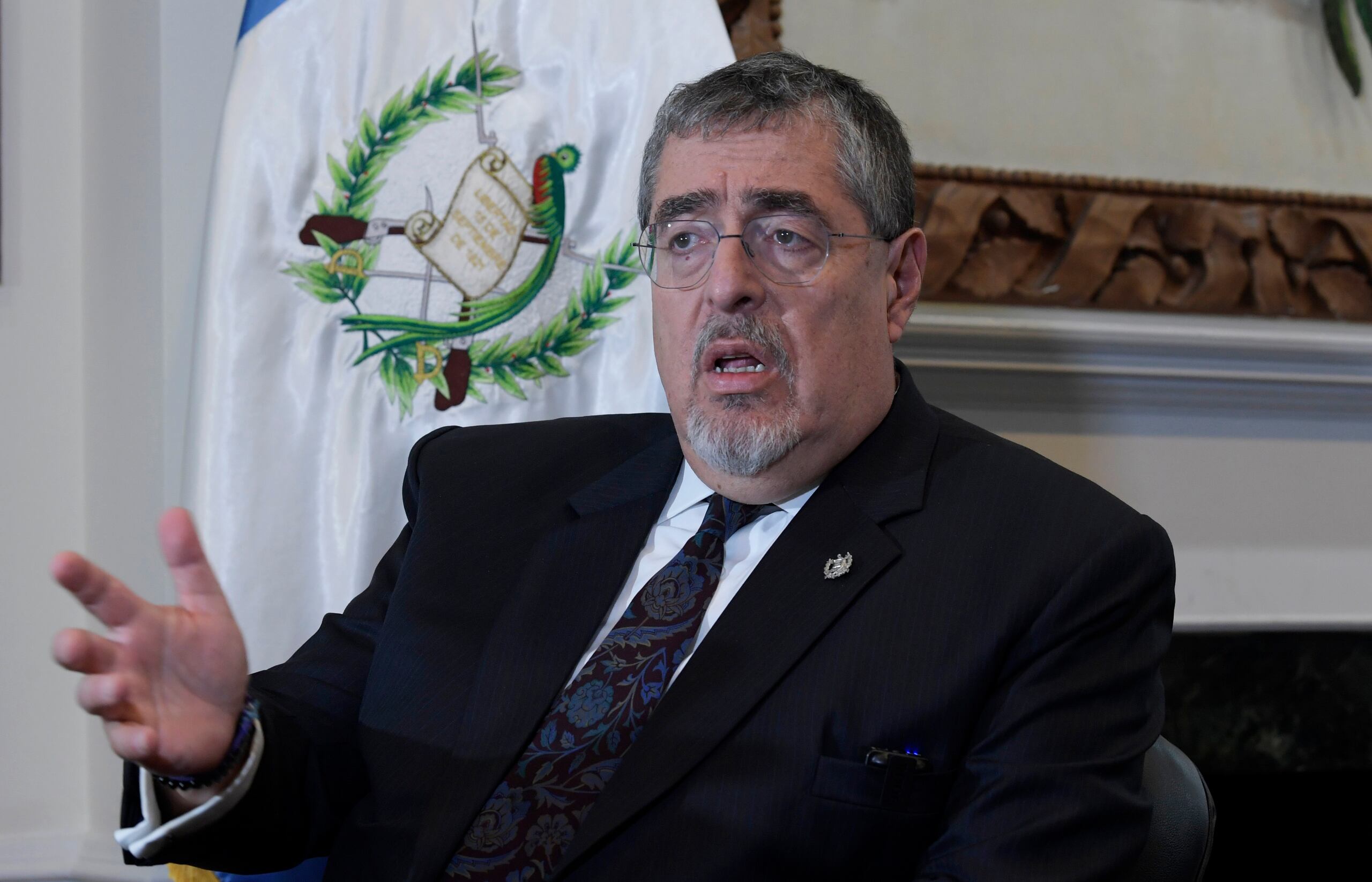 El Presidente de Guatemala, Bernardo Arévalo, en una fotografía de archivo. EFE/Lenin Nolly