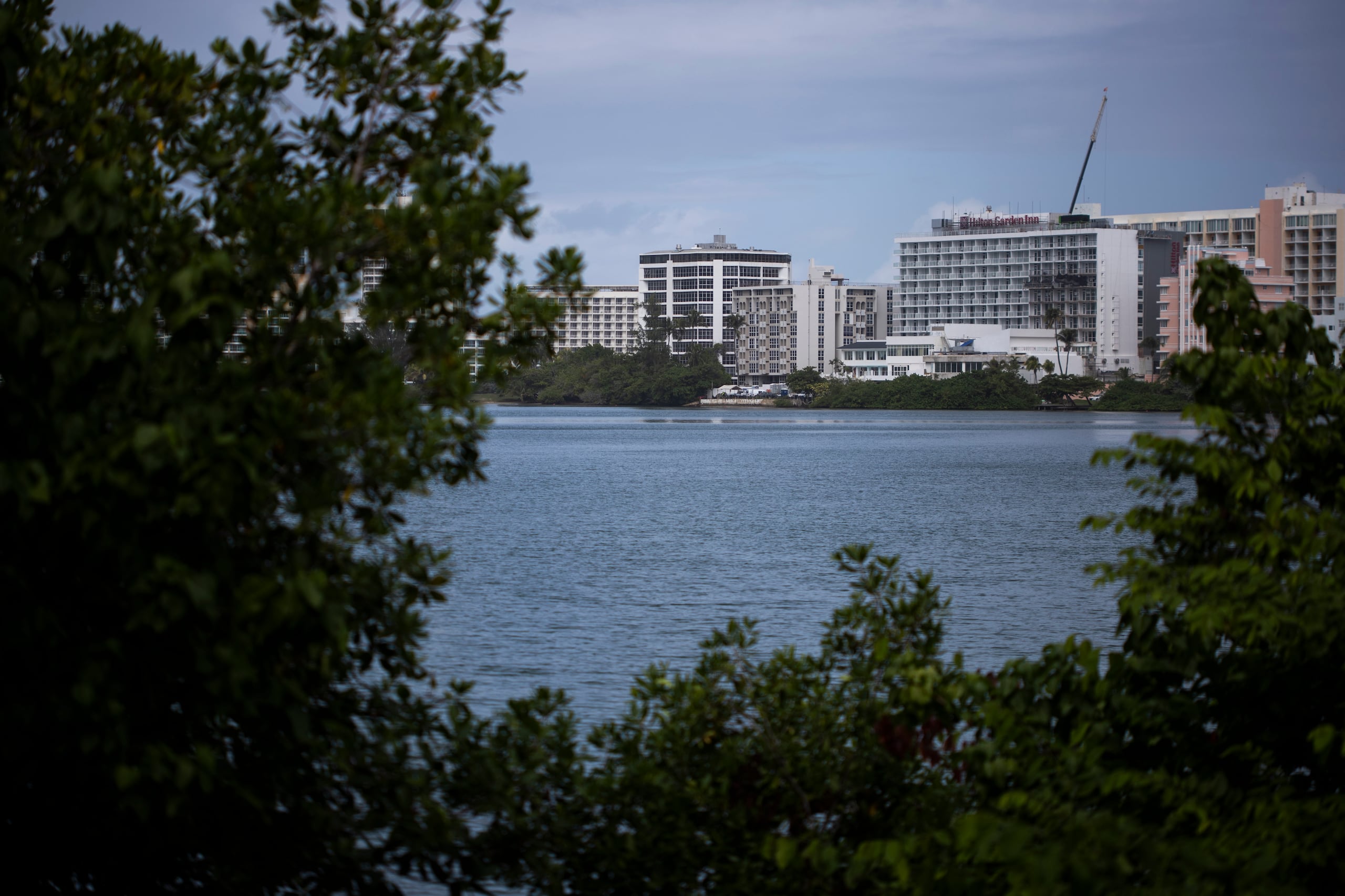 La Laguna del Condado forma parte del estuario de la Bahía de San Juan.