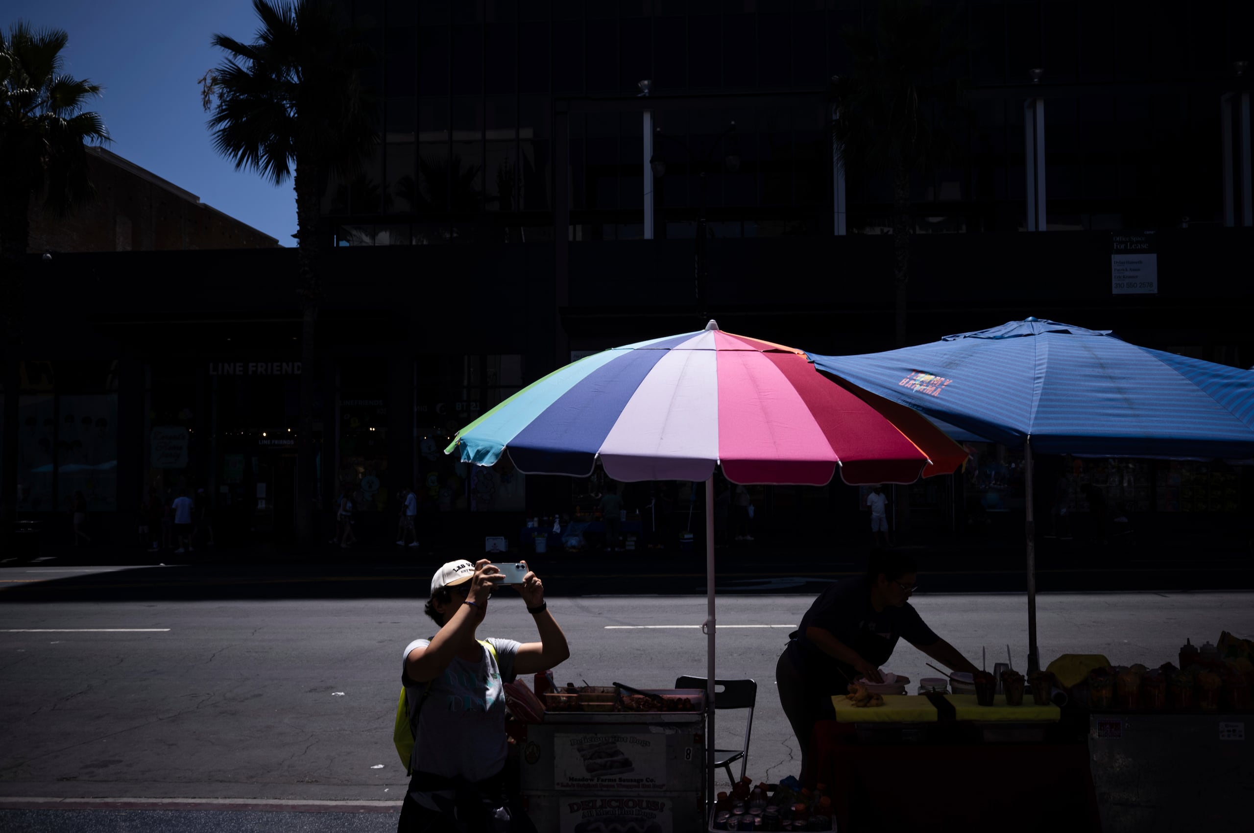 Estaba vigente una advertencia de calor.
