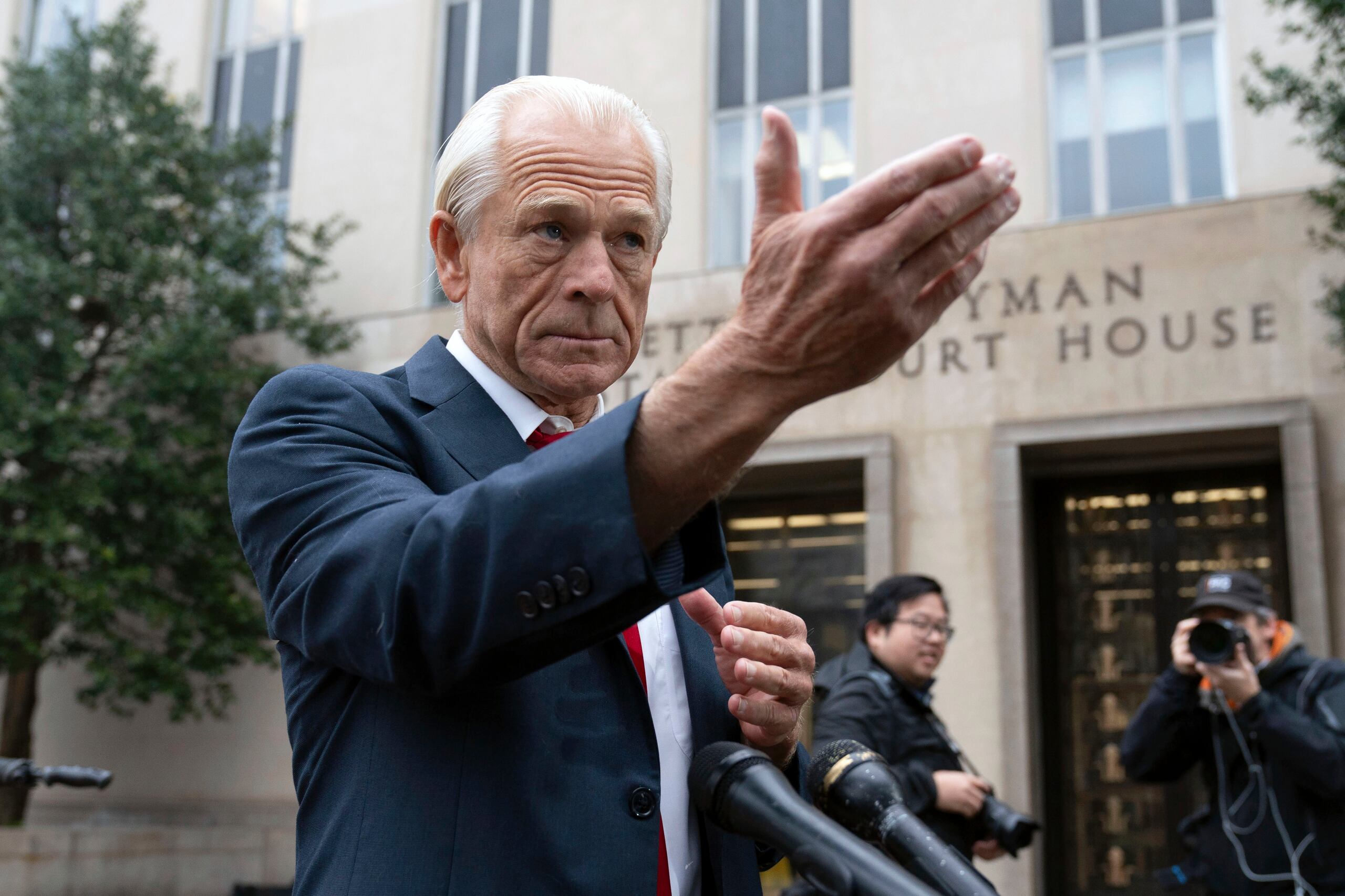 Peter Navarro, un funcionario de la Casa Blanca durante el gobierno de Donald Trump