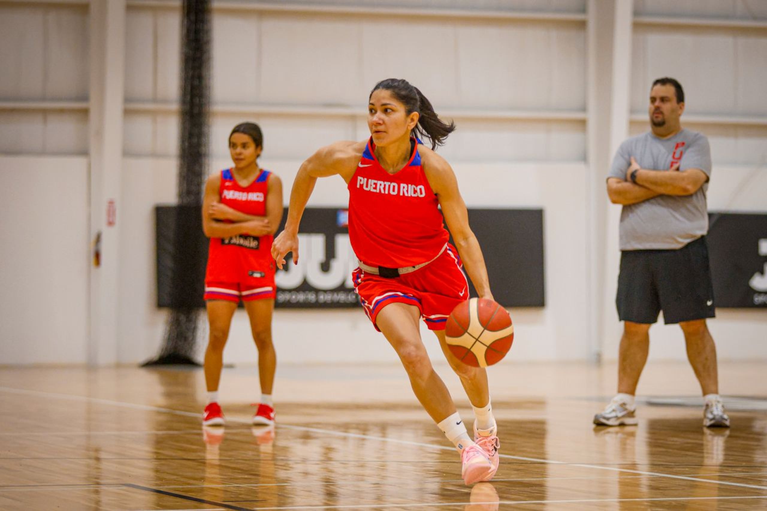 La capitana Pamela Rosado.