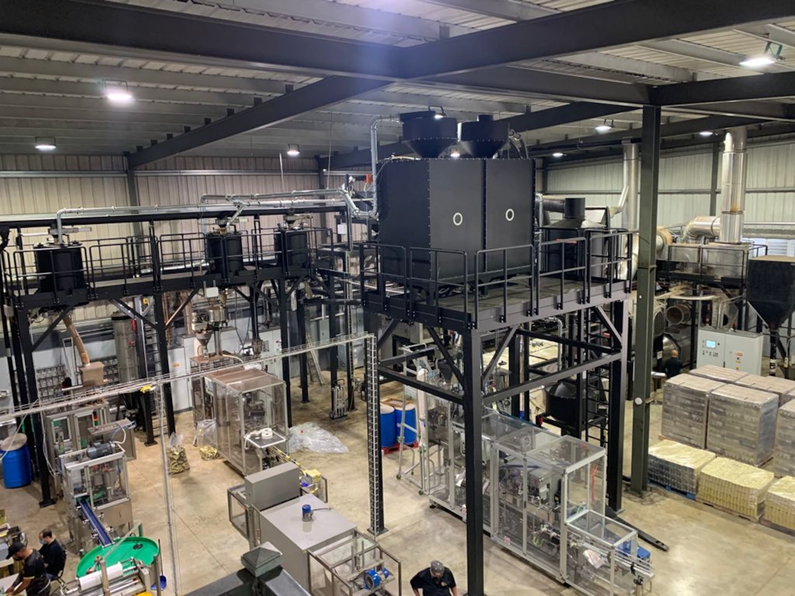 Planta procesadora de Café Oro, en el municipio de Lares.