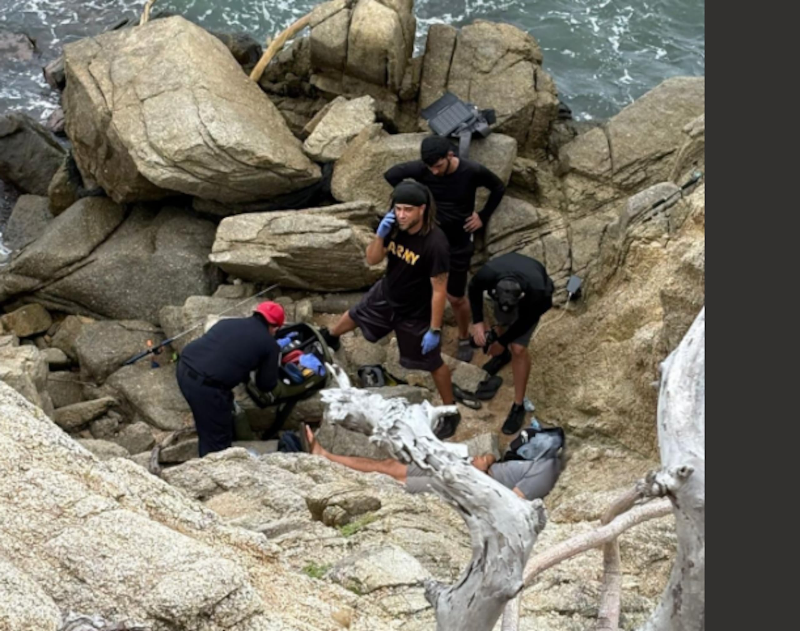 Rescate en playa de Humacao
