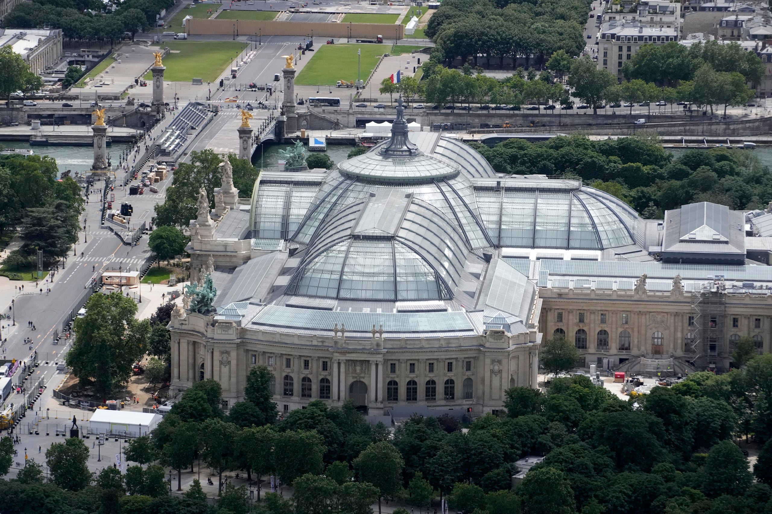 El Grand Palais será sede de los eventos de Esgrima y Taekwondo.