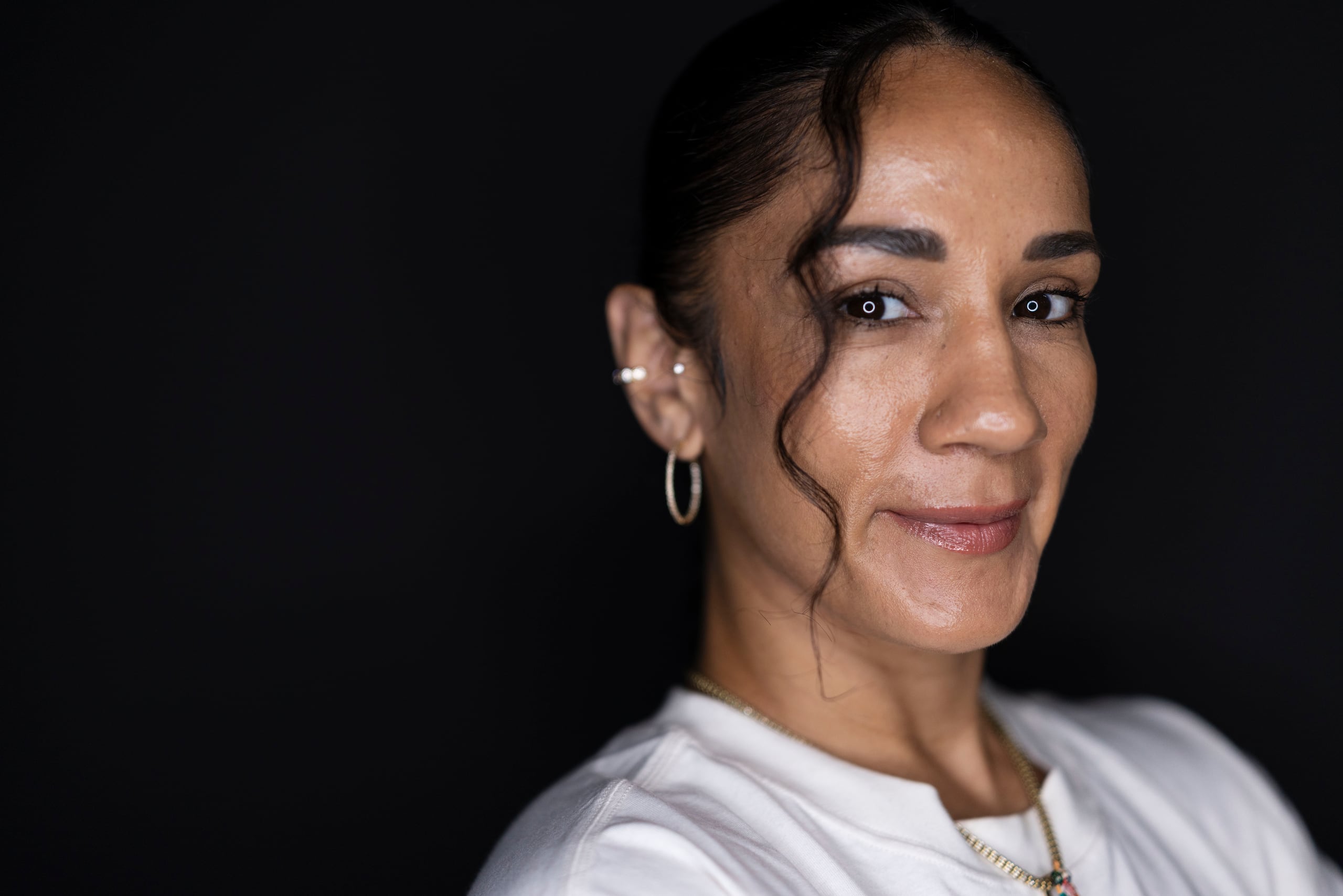 La boricua no pensó jamás ser boxeadora.