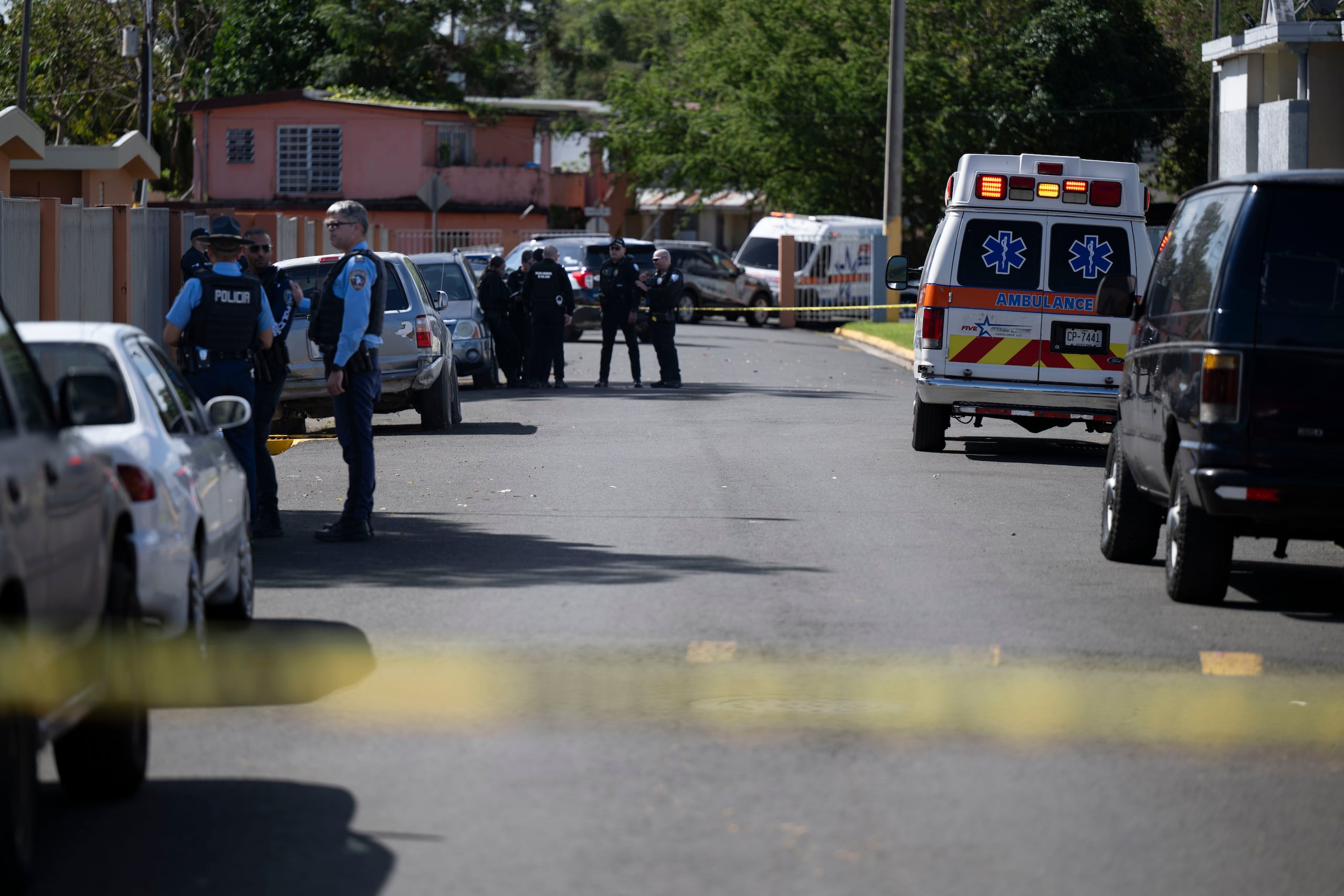 El perjudicado fue conducido a un hospital de la zona con heridas de gravedad.
