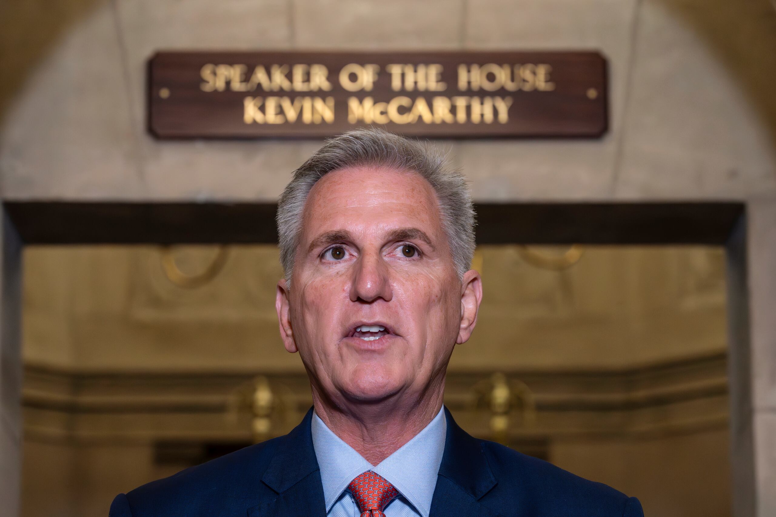 El expresidente de la Cámara de Representantes, el republicano Kevin McCarthy(AP Foto/J. Scott Applewhite)