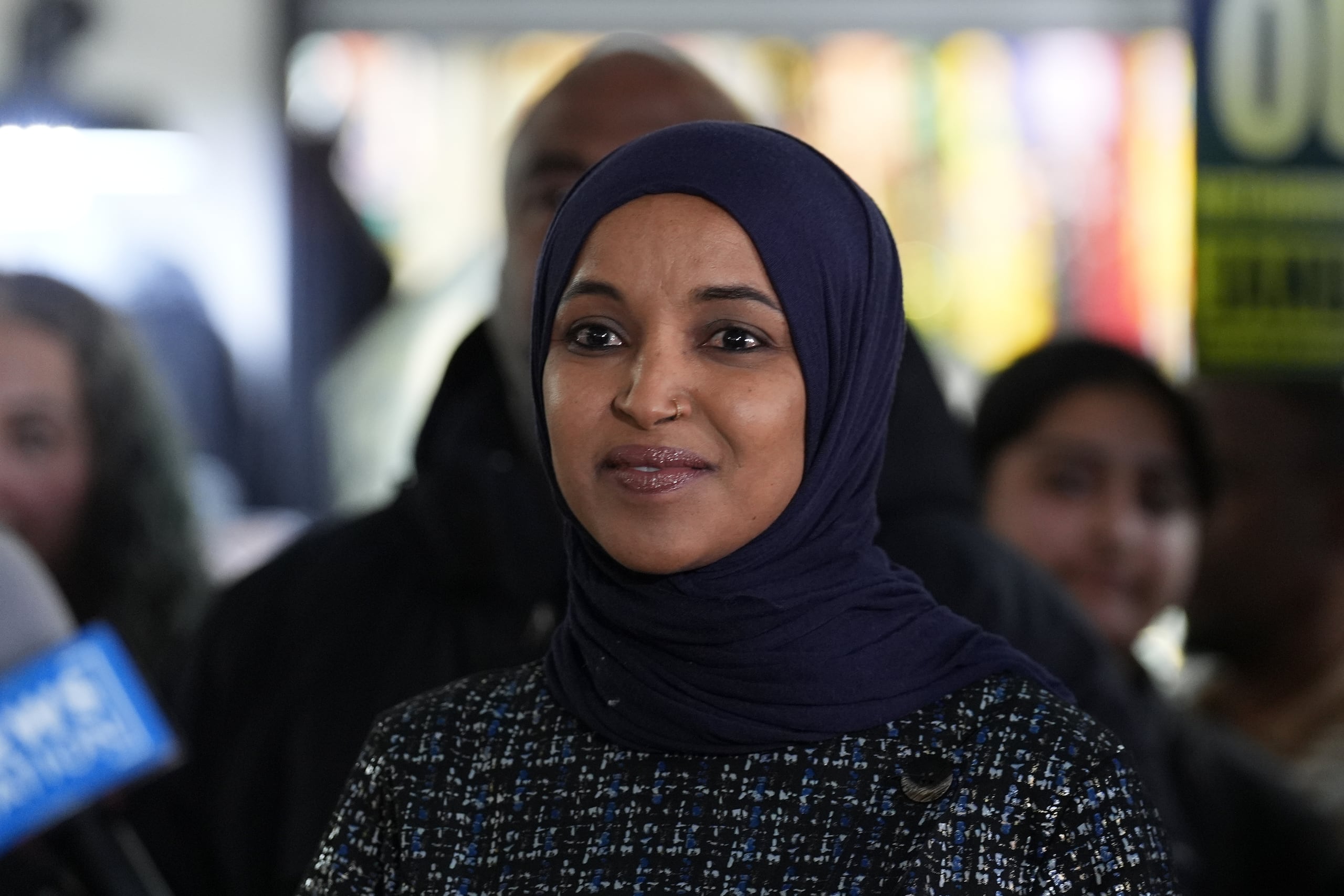 La representante demócrata por Minnesota Ilhan Omar