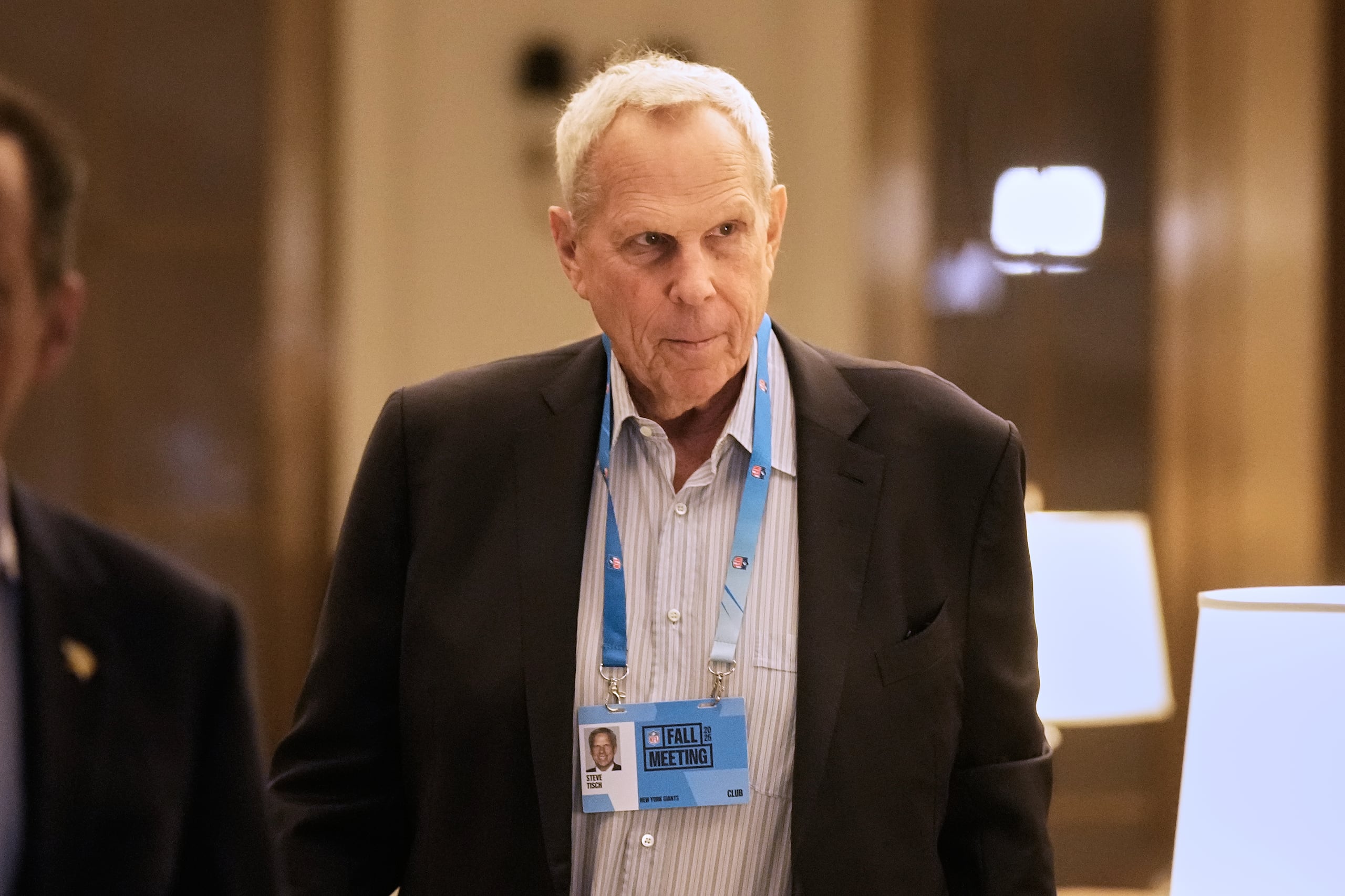 Steve Tisch, copropietario de los Giants de Nueva York,