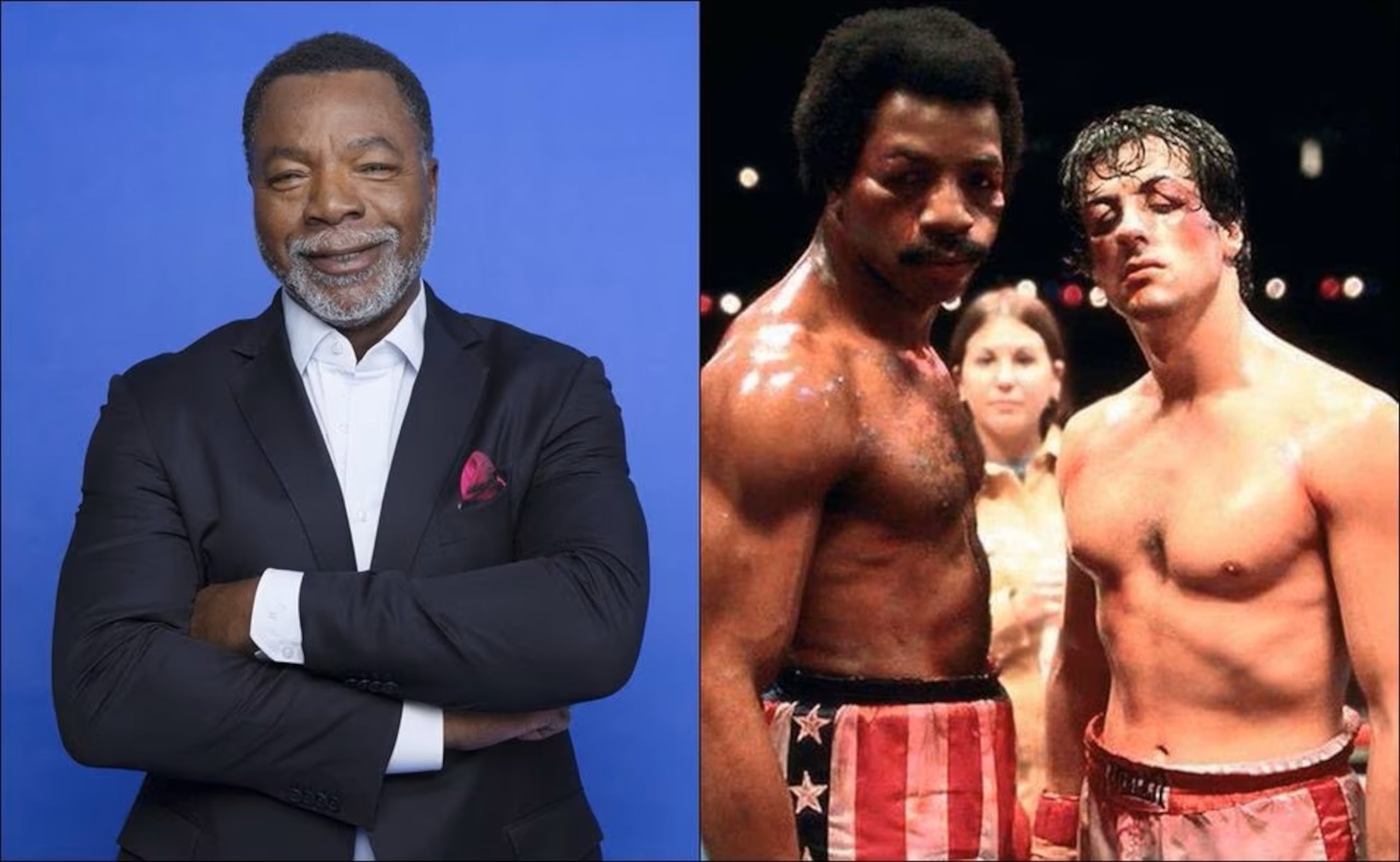 Uno de los personajes más reconocidos de Carl Weathers fue Apollo Creed, en la película “Rocky”.