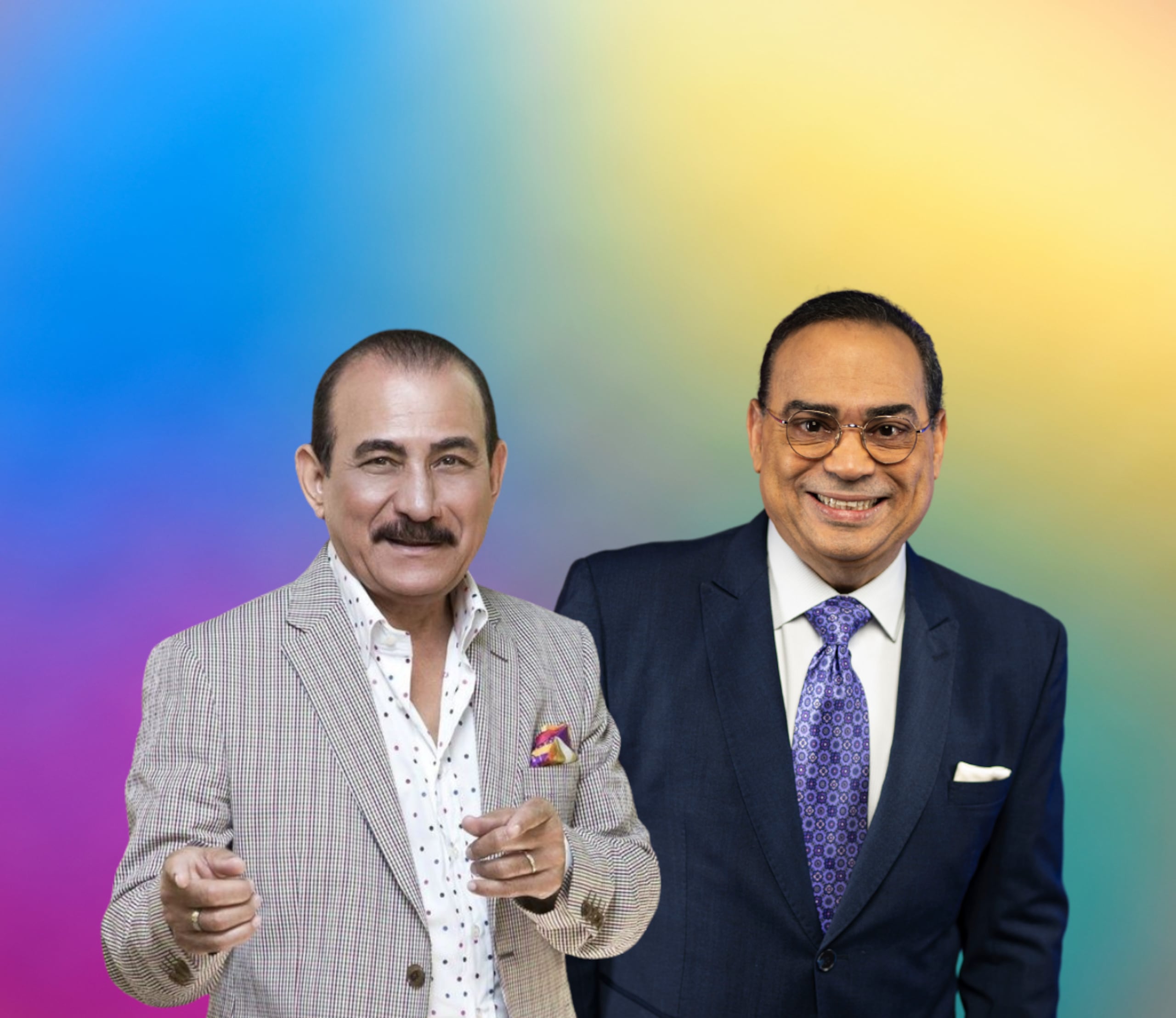 Charlie Aponte y Gilberto Santa Rosa le darán sabor a la noche del sábado.