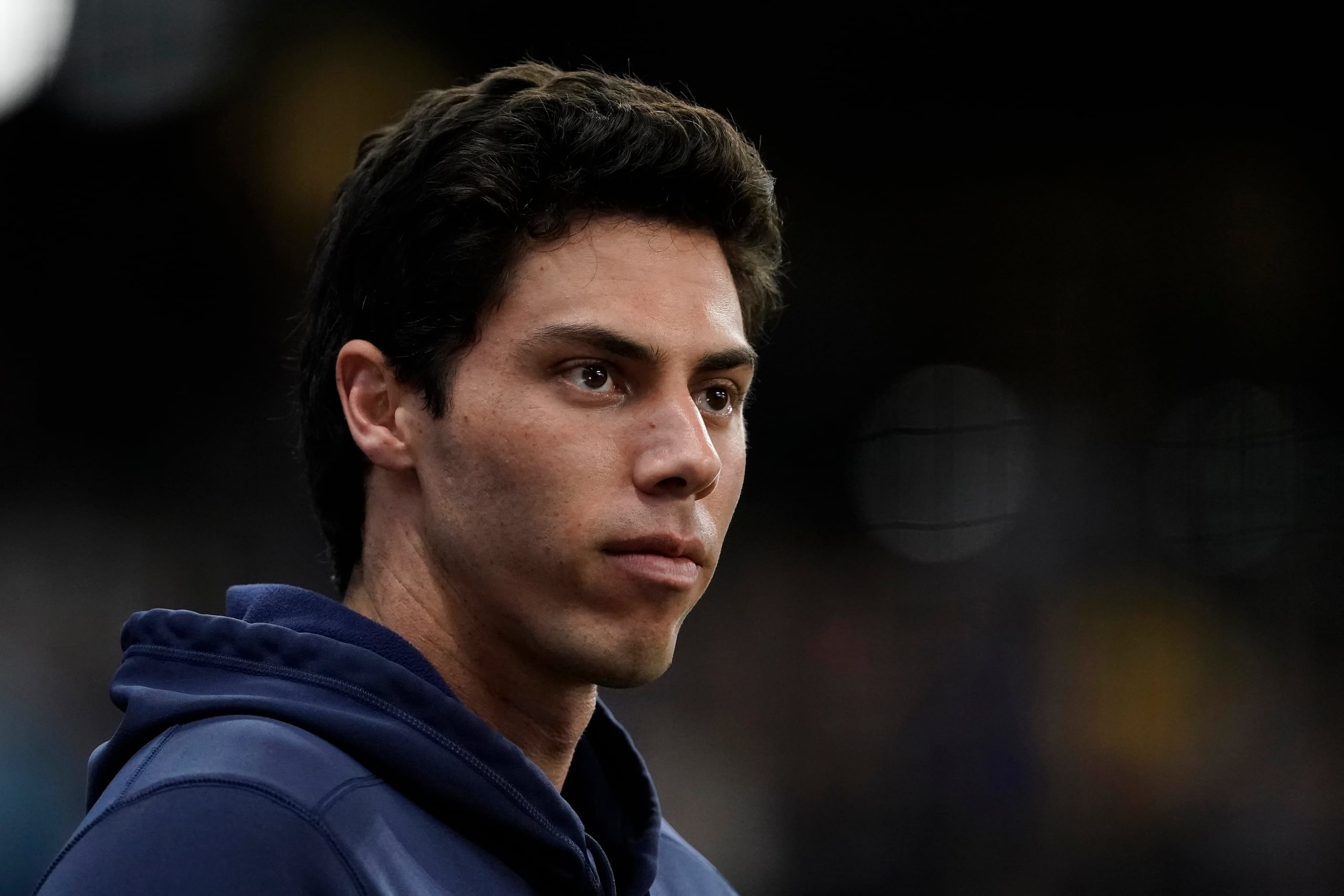 Christian Yelich, de los Brewers de Milwaukee.