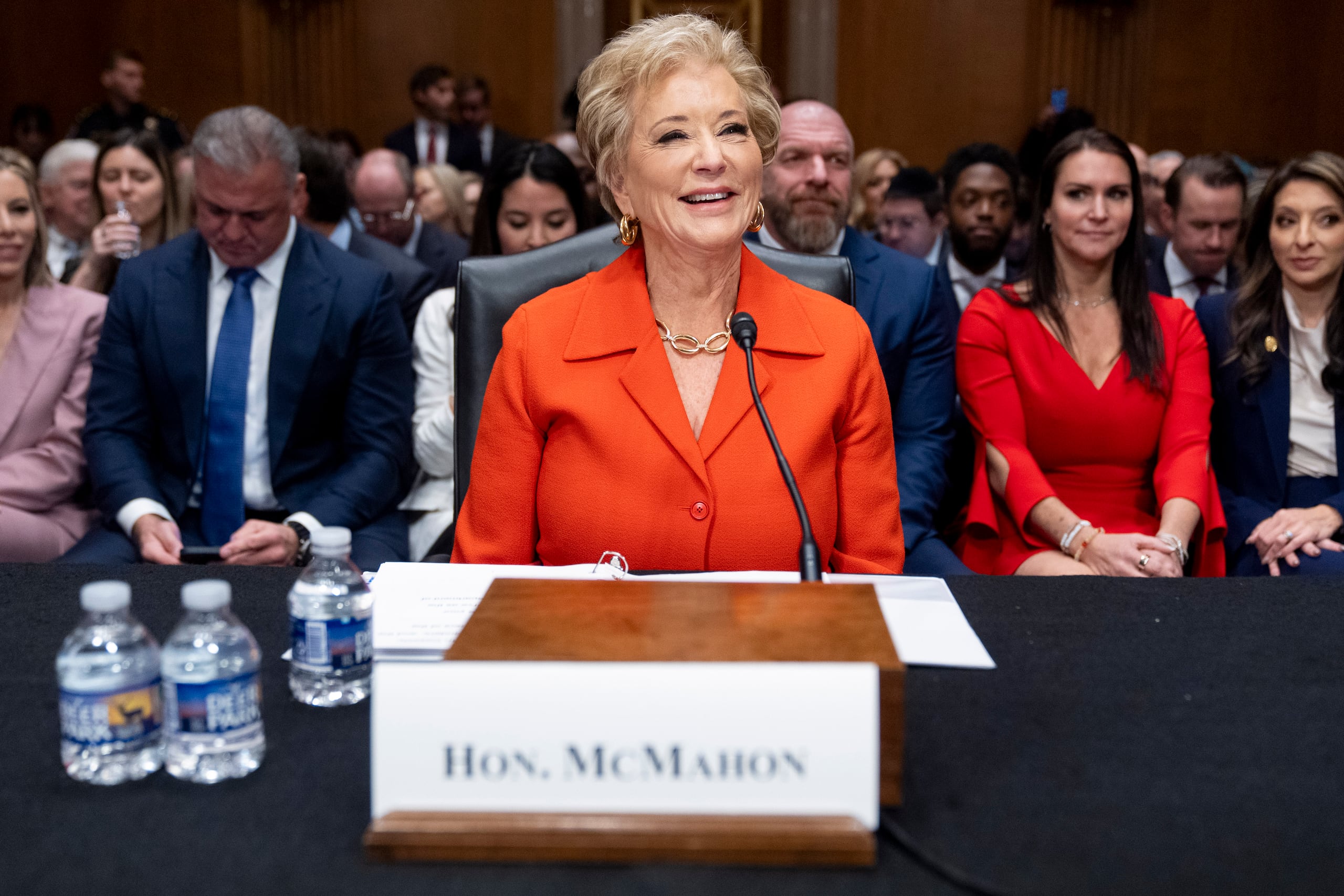 Linda McMahon, nominada por el presidente Donald Trump como secretaria de Educación
