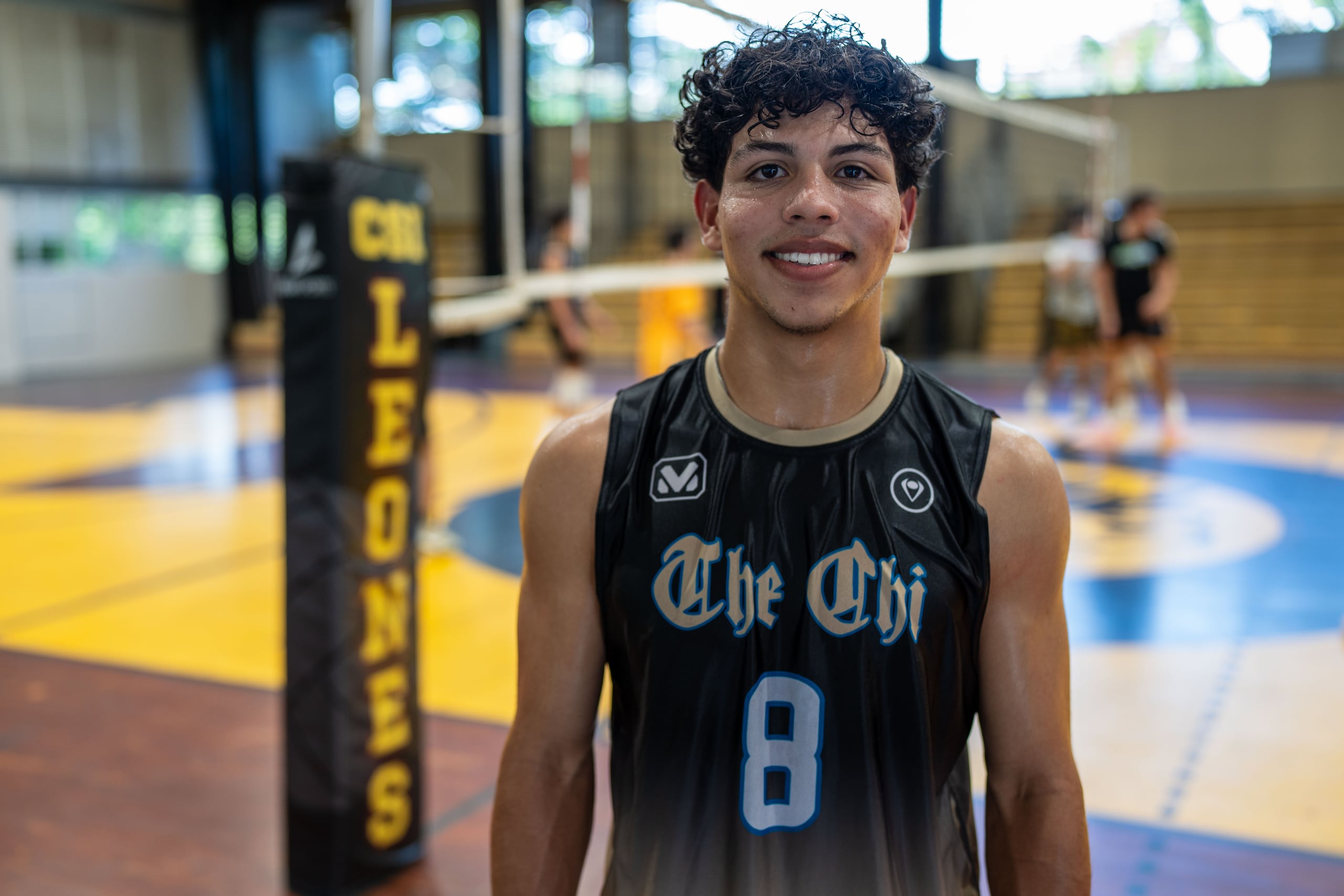 Rafael San Miguel, estudiante atleta del Colegio San Ignacio.