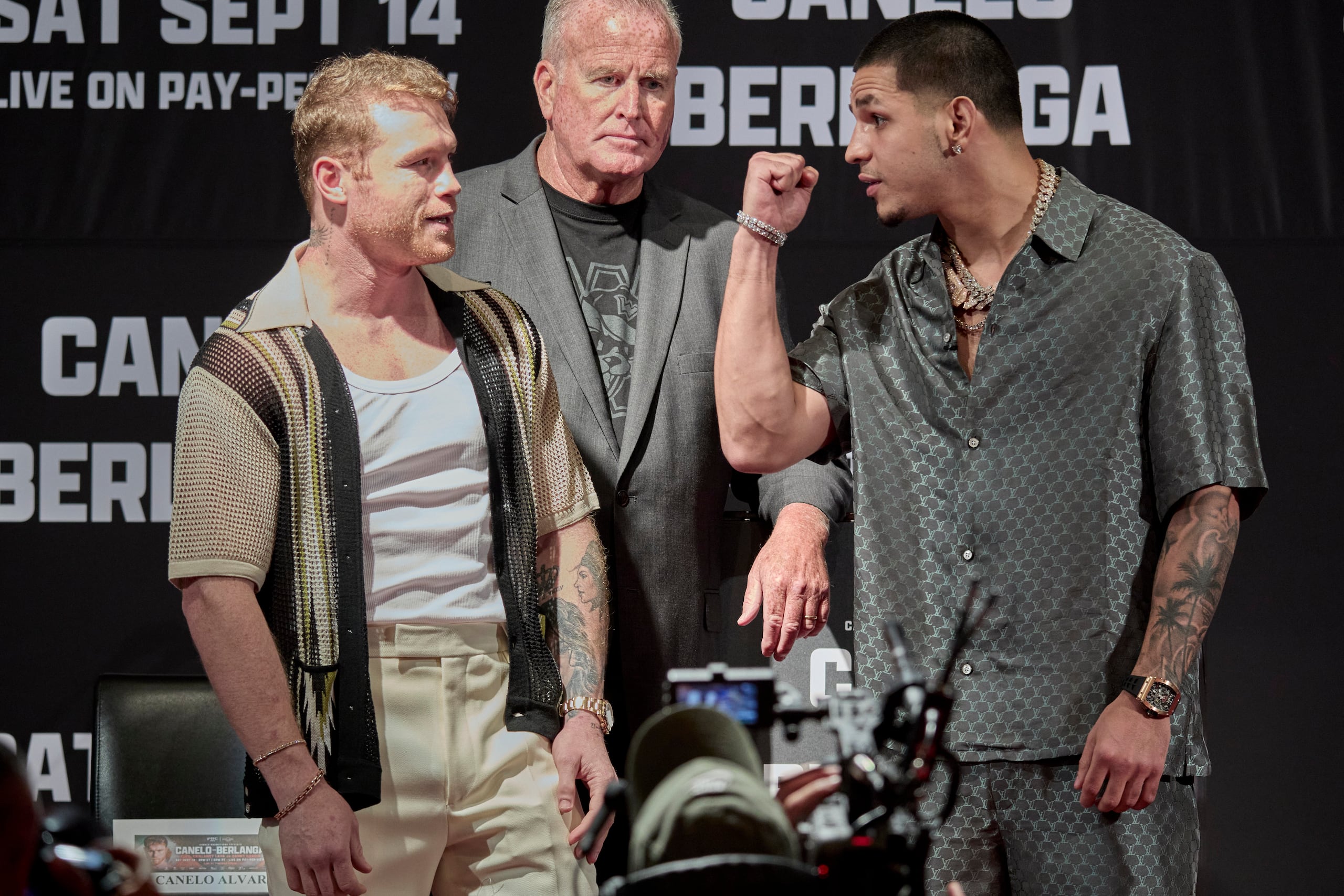 Canelo Álvarez irá en clara desventaja de estatura a su pelea ante Edgar Berlanga.