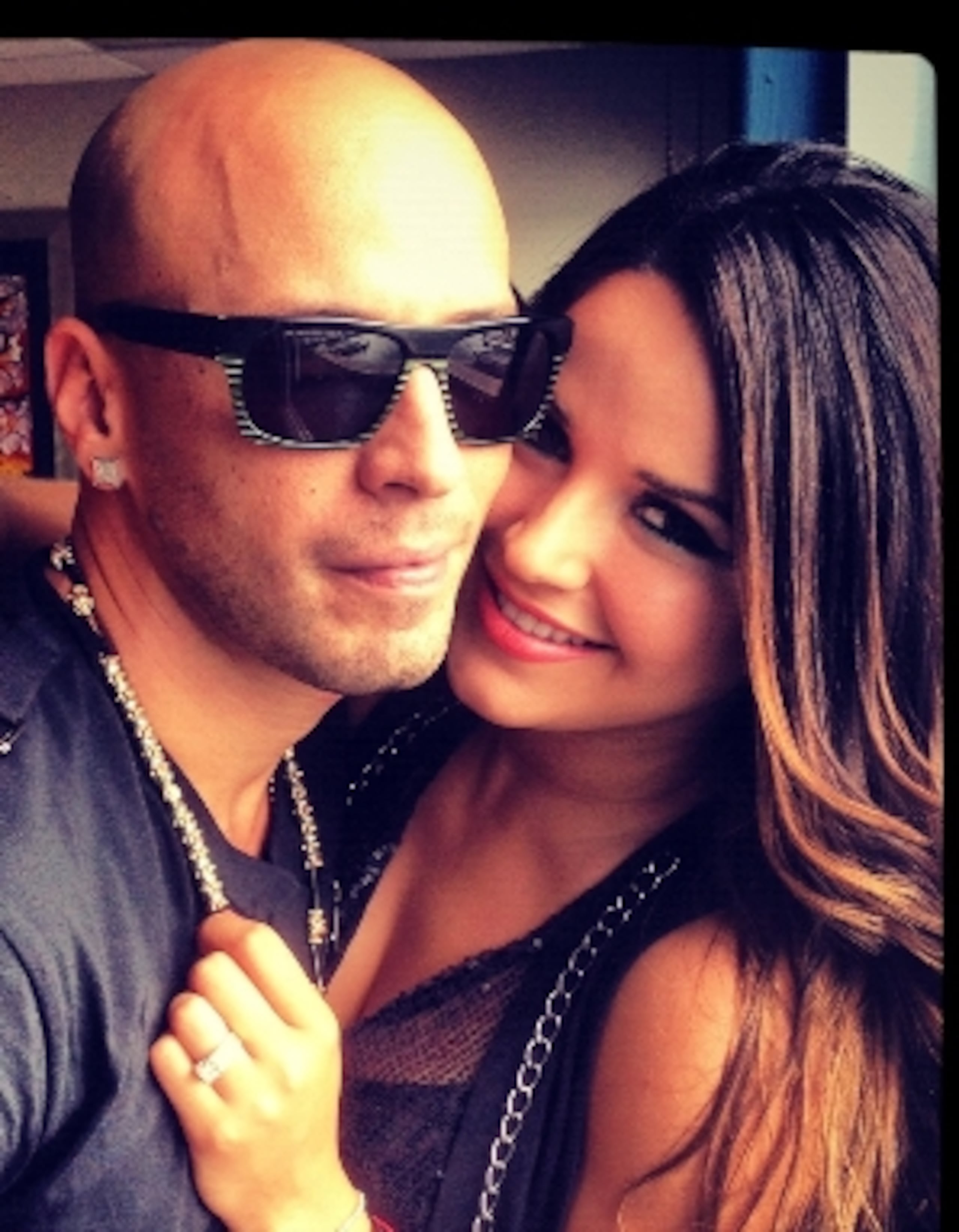 Alexis (del dúo Alexis y Fido) y Gredmarie Colón (Archivo)