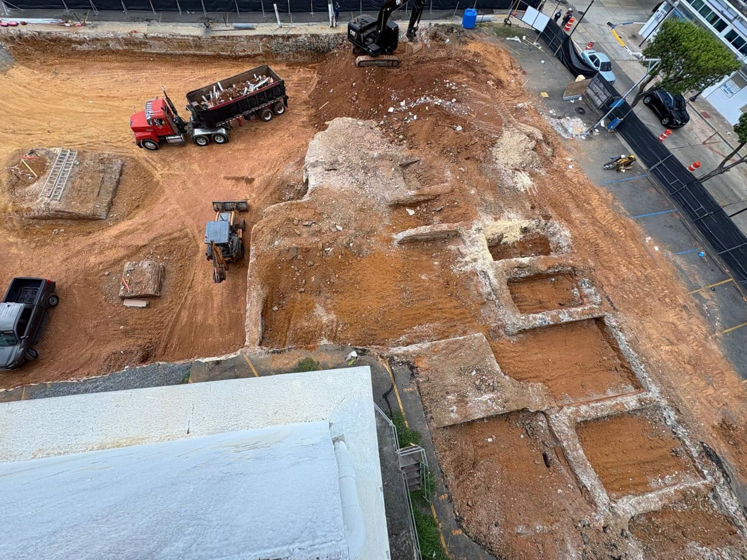 El hallazgo ocurrió durante la construcción de un proyecto privado.