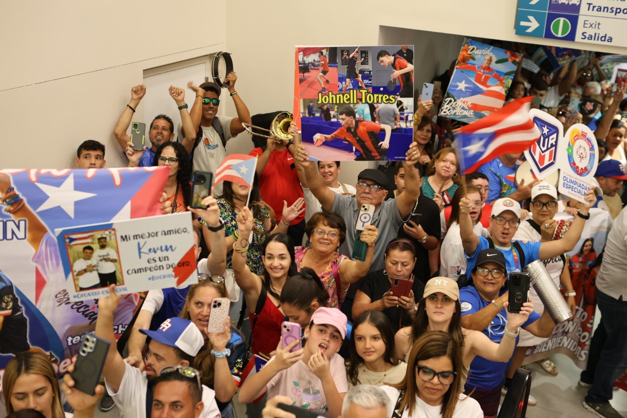 La alegría era desbordante entre todos los presentes.