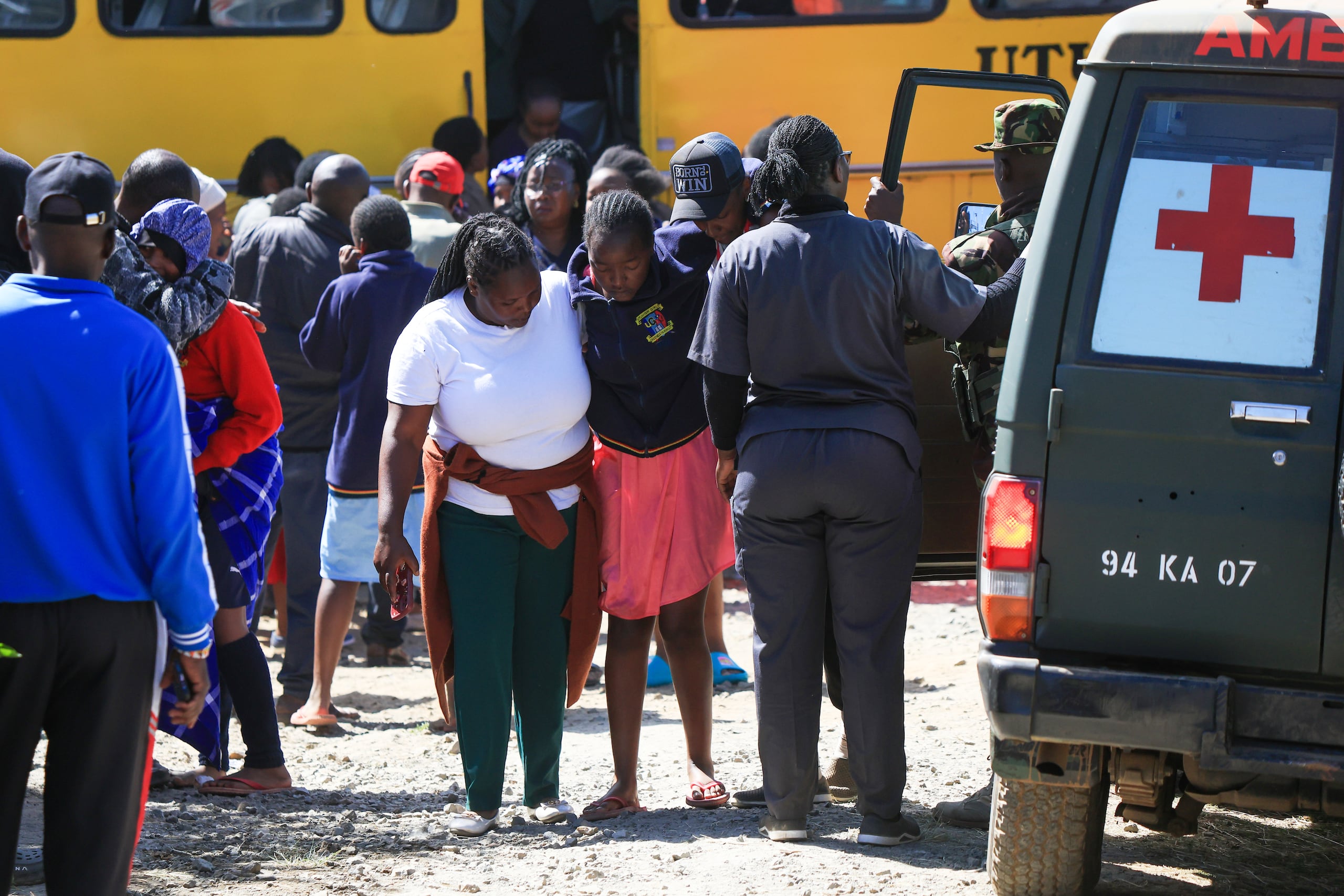 La escuela ubica en Kenia.