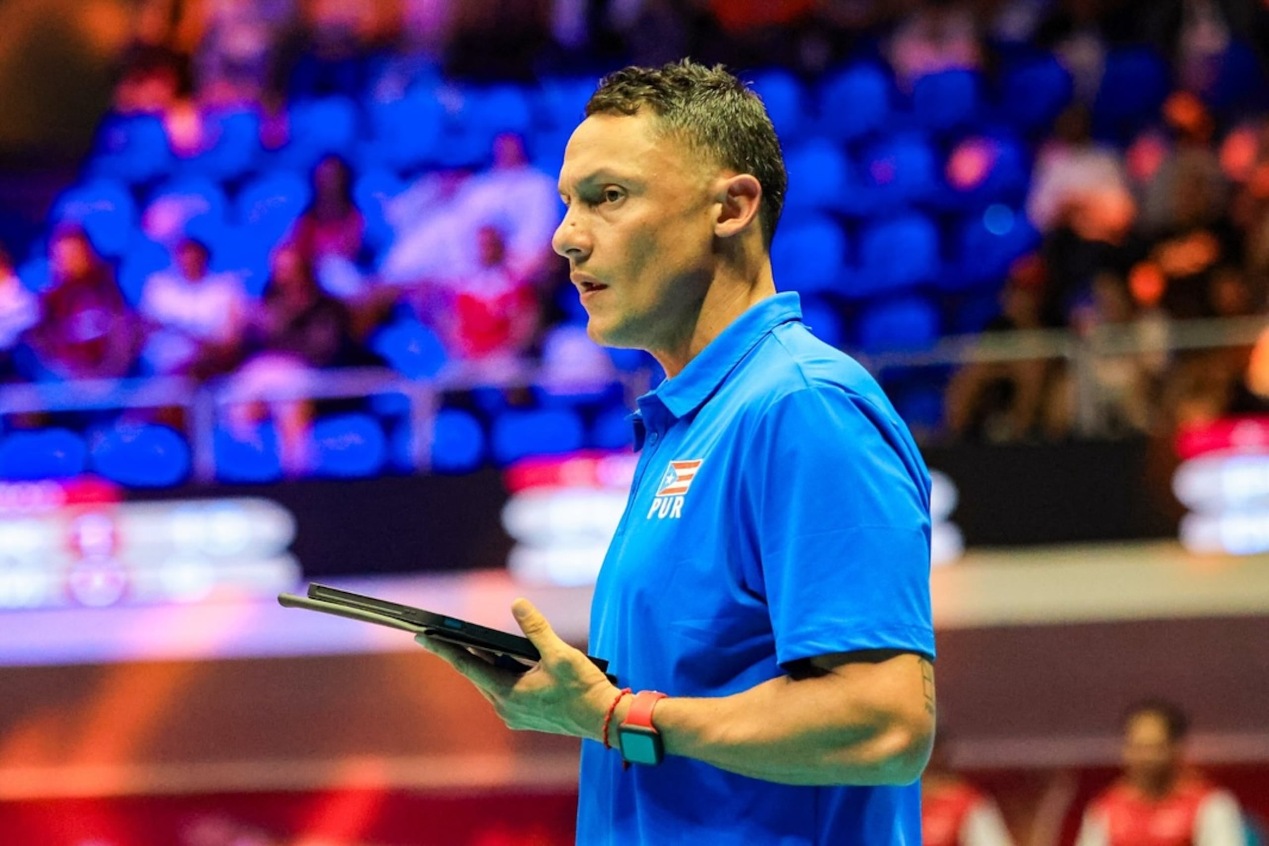 El dirigente de la Selección Nacional de Voleibol masculino, Jamille Torres.