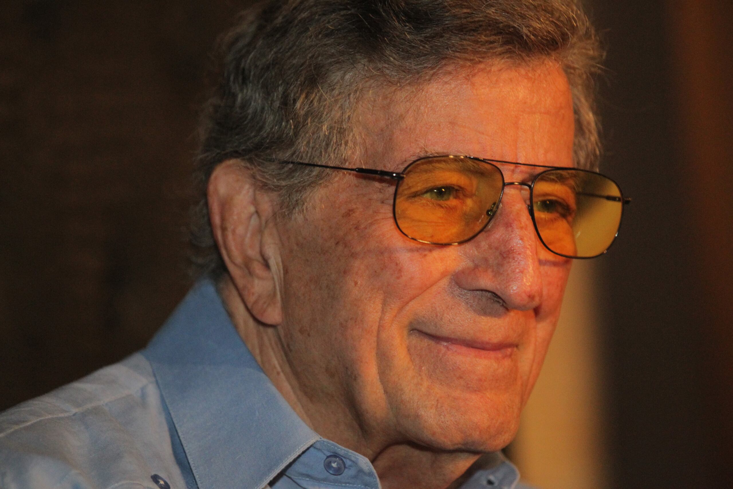 Tony Bennett en el 2012, cuando se presentó en Puerto Rico.