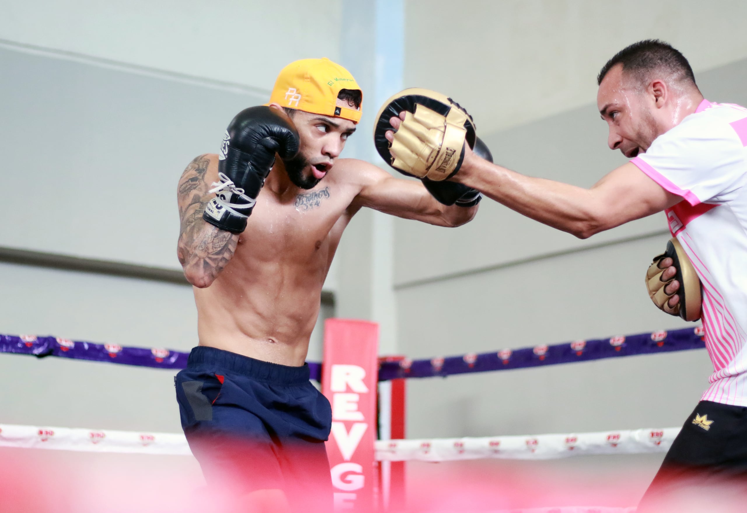 Oscar Collazo trabaja en seguir desarrollando su defensa.